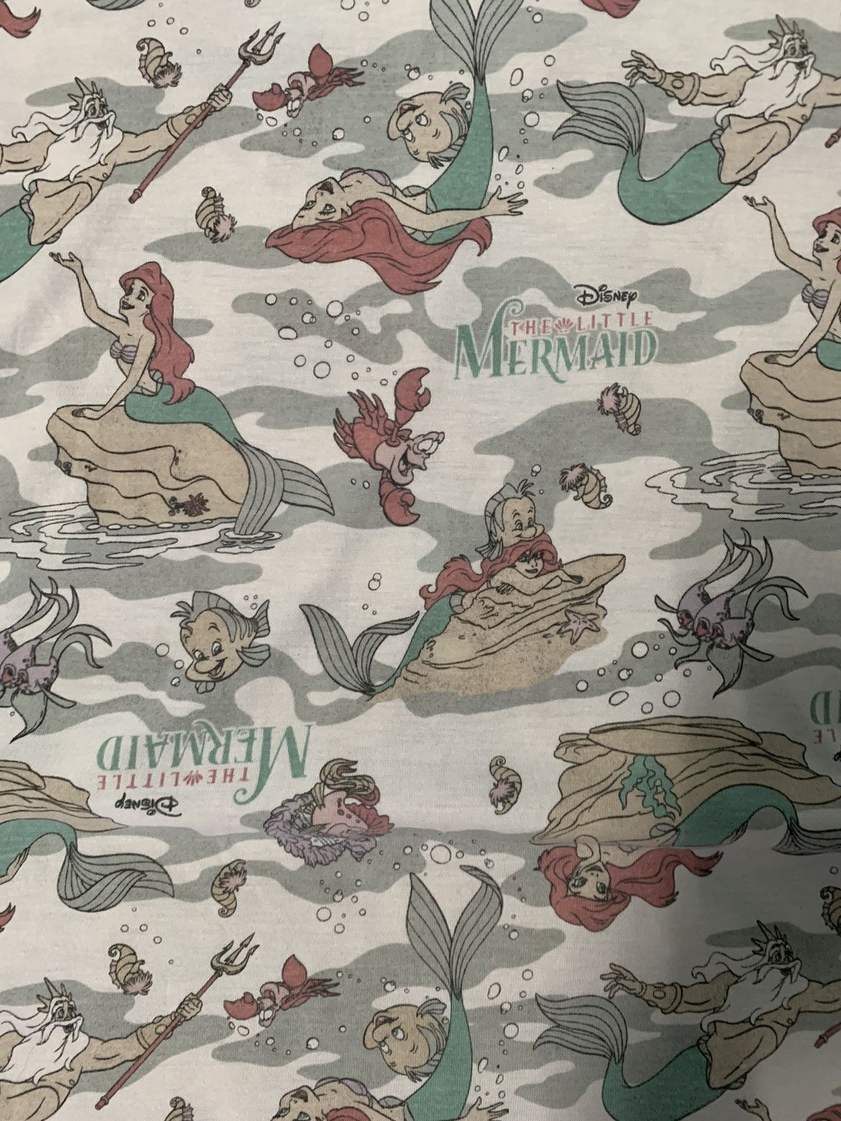 Cartoon Network Vintage Disney the Little Mermaid All Over Print T-shirt Size US M / EU 48-50 / 2 - 4 Thumbnail