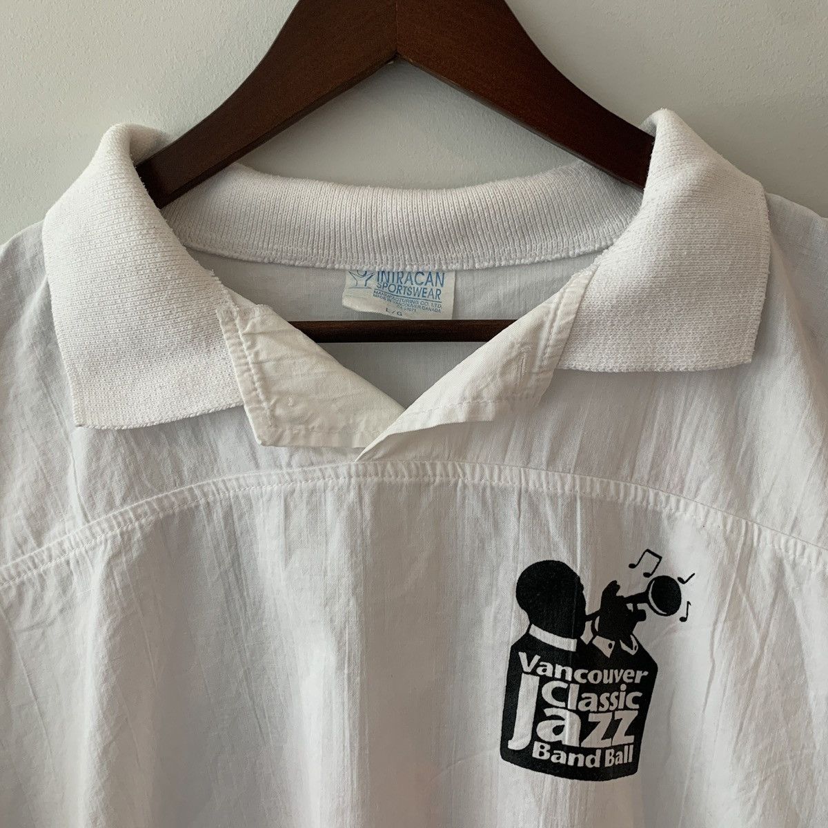 Band Tees × Vintage Vintage 80s Vancouver Classic Jazz Band Ball Pullover Jacket Size US L / EU 52-54 / 3 - 4 Thumbnail