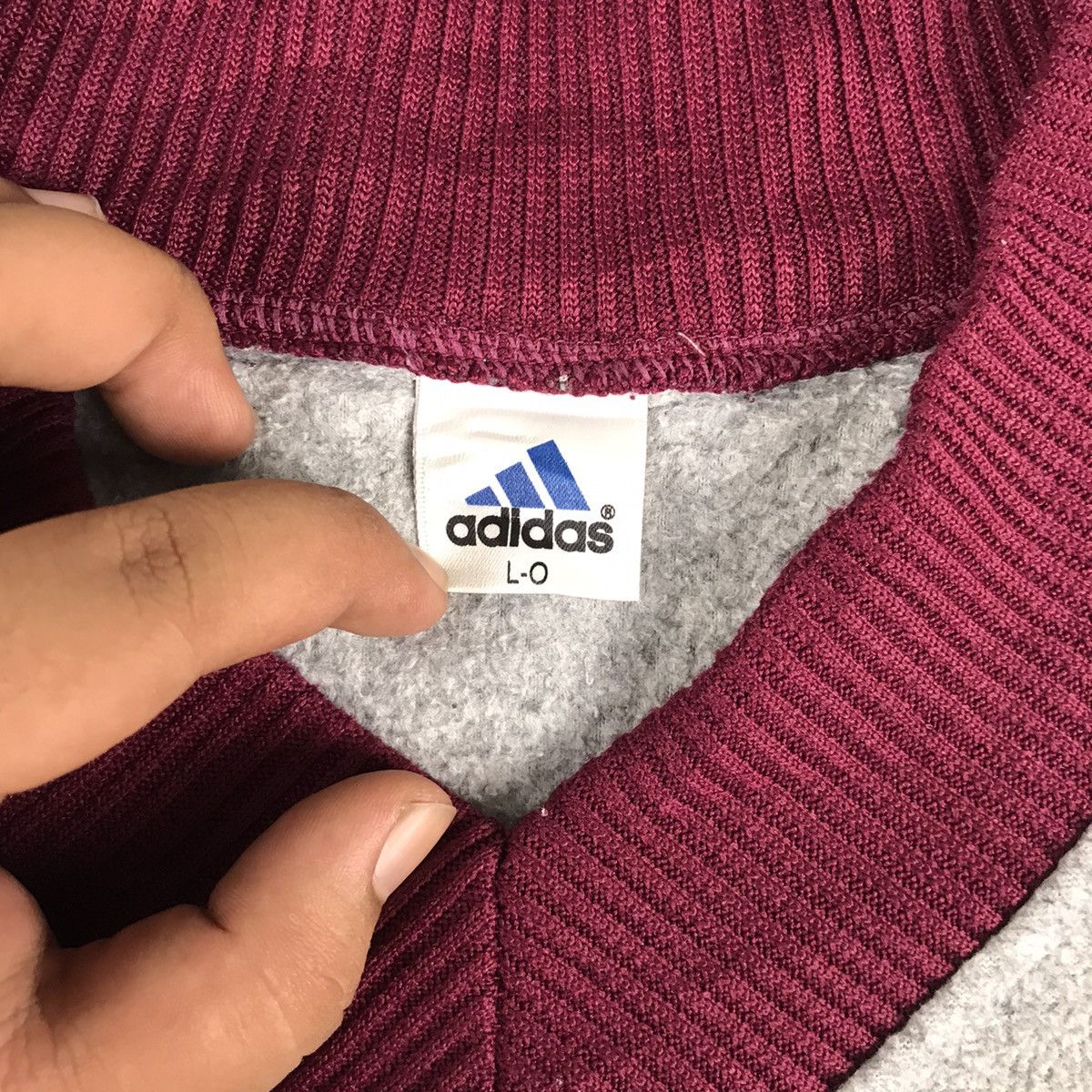 Adidas × Japanese Brand × Vintage 🔥Vintage Adidas Equipment Sweatshirt V collar🔥 Size US L / EU 52-54 / 3 - 3 Thumbnail