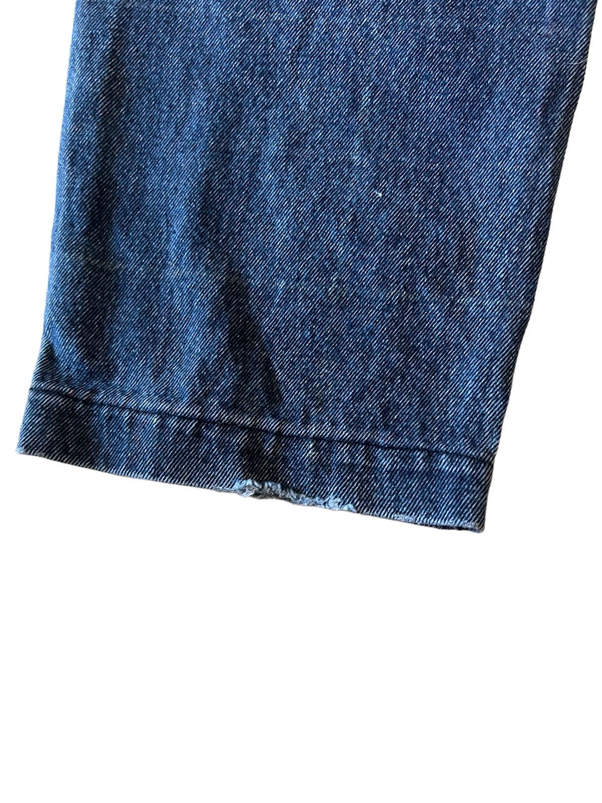 Edwin × Japanese Brand × Vintage Vintage Edwin Denim Faded Plaid Wear Pattern 26 Baggy Size US 26 / EU 42 - 6 Thumbnail