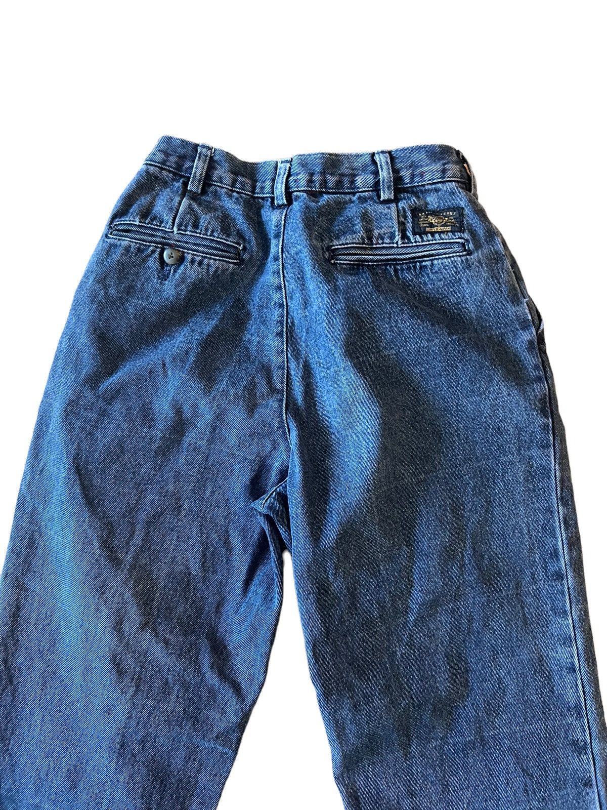 Edwin × Japanese Brand × Vintage Vintage Edwin Denim Faded Plaid Wear Pattern 26 Baggy Size US 26 / EU 42 - 3 Thumbnail
