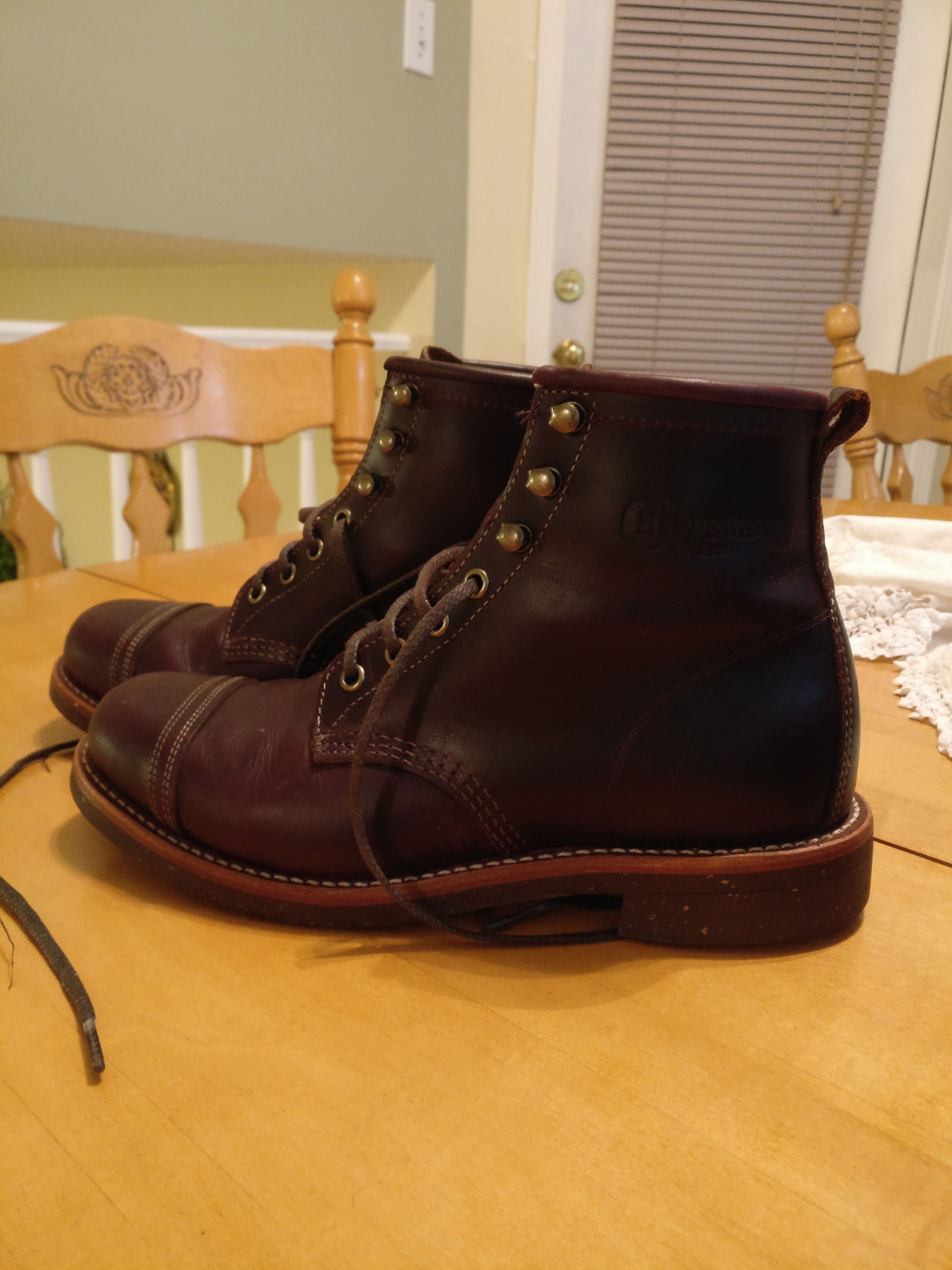 J.Crew Original Chippewa for J.Crew cap toe Renegade boots Grailed