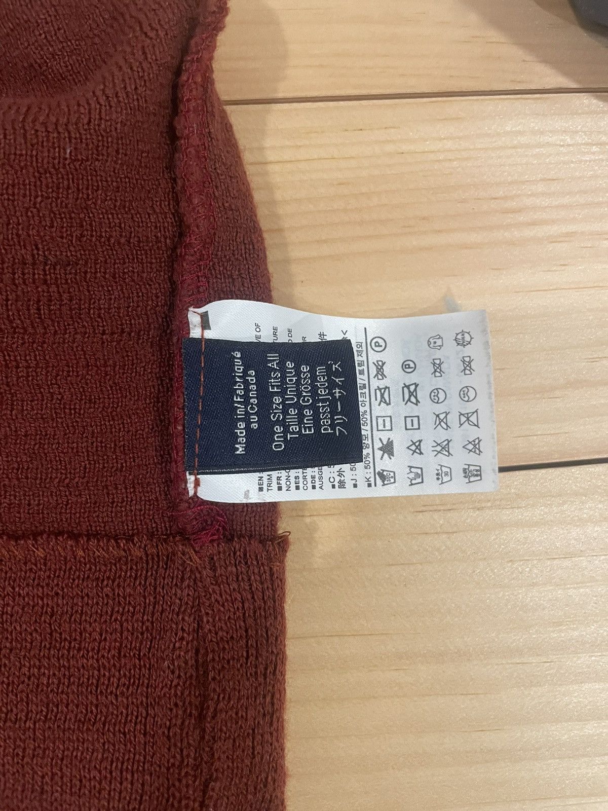 Arc'teryx ARC’TERYX 00s Toque Beanie Hat Classic Script Mocha Cinnamon Size ONE SIZE - 4 Thumbnail