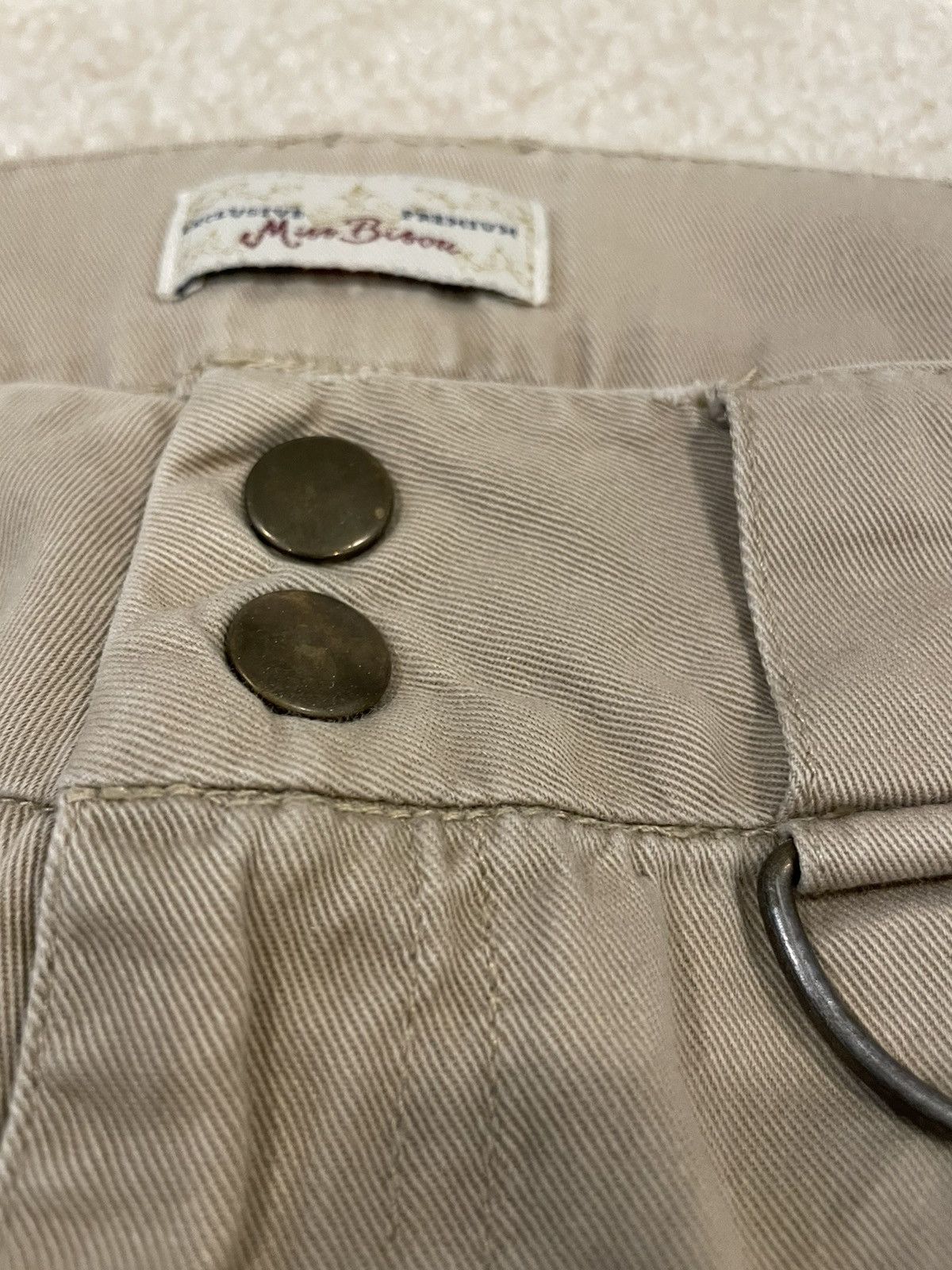 Japanese Brand × Vintage Vintage Embroidered Flare Bondage Cargo Pants Size US 32 / EU 48 - 8 Thumbnail