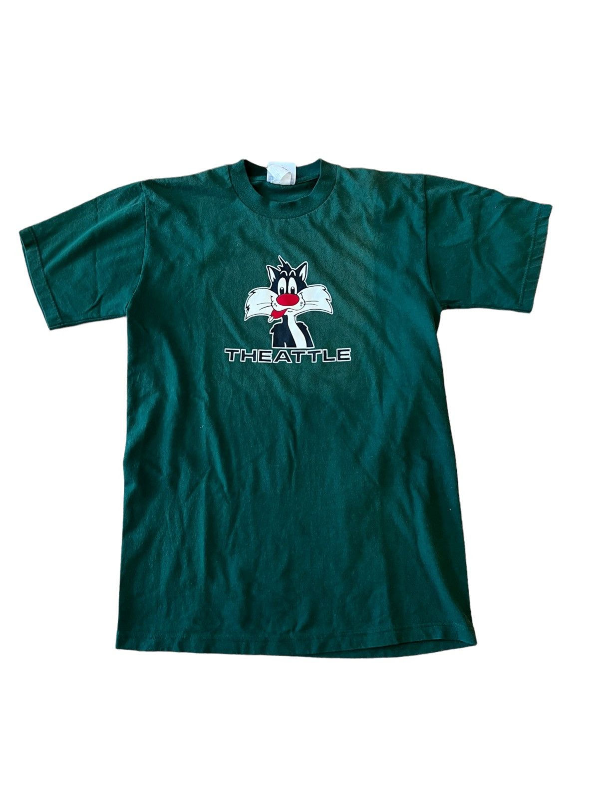 Cartoon Network × Vintage Vintage Sylvester Seattle Souvenir T Shirt Looney Tunes Size US S / EU 44-46 / 1 - 1 Thumbnail