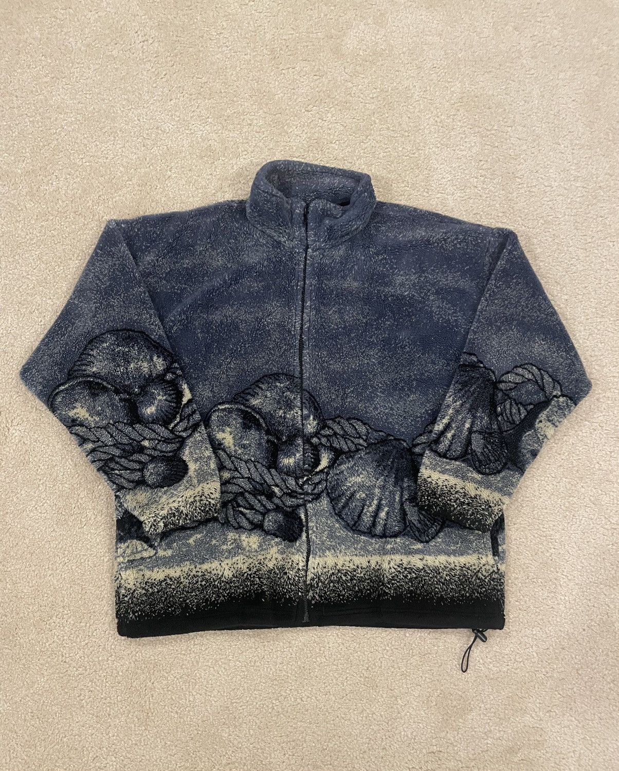 Vintage Vintage Nature Ocean Fleece Jacket “Trenches” Slate Size US L / EU 52-54 / 3 - 1 Thumbnail