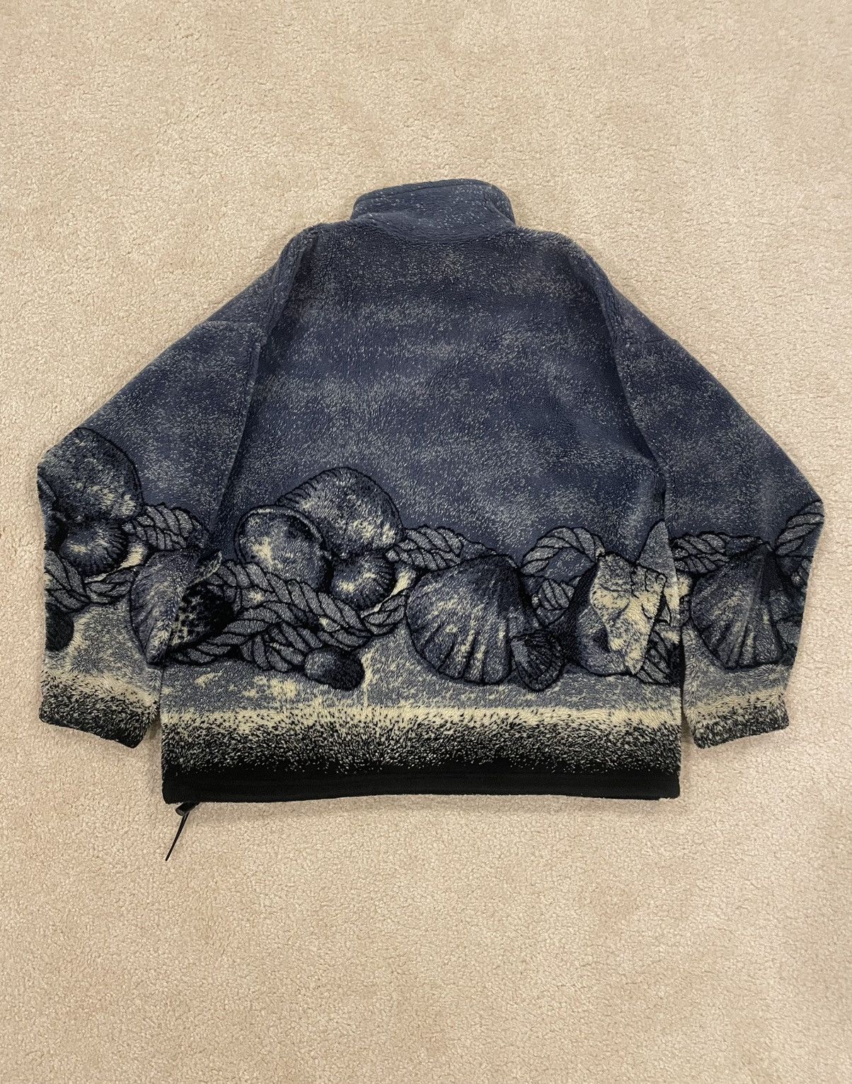 Vintage Vintage Nature Ocean Fleece Jacket “Trenches” Slate Size US L / EU 52-54 / 3 - 3 Thumbnail