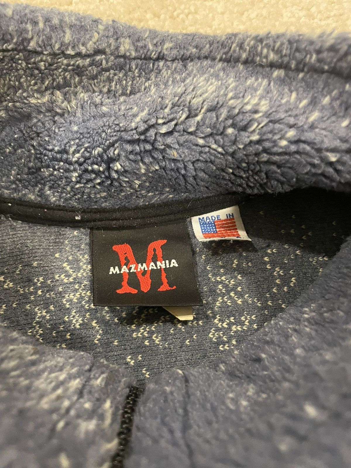 Vintage Vintage Nature Ocean Fleece Jacket “Trenches” Slate Size US L / EU 52-54 / 3 - 5 Thumbnail