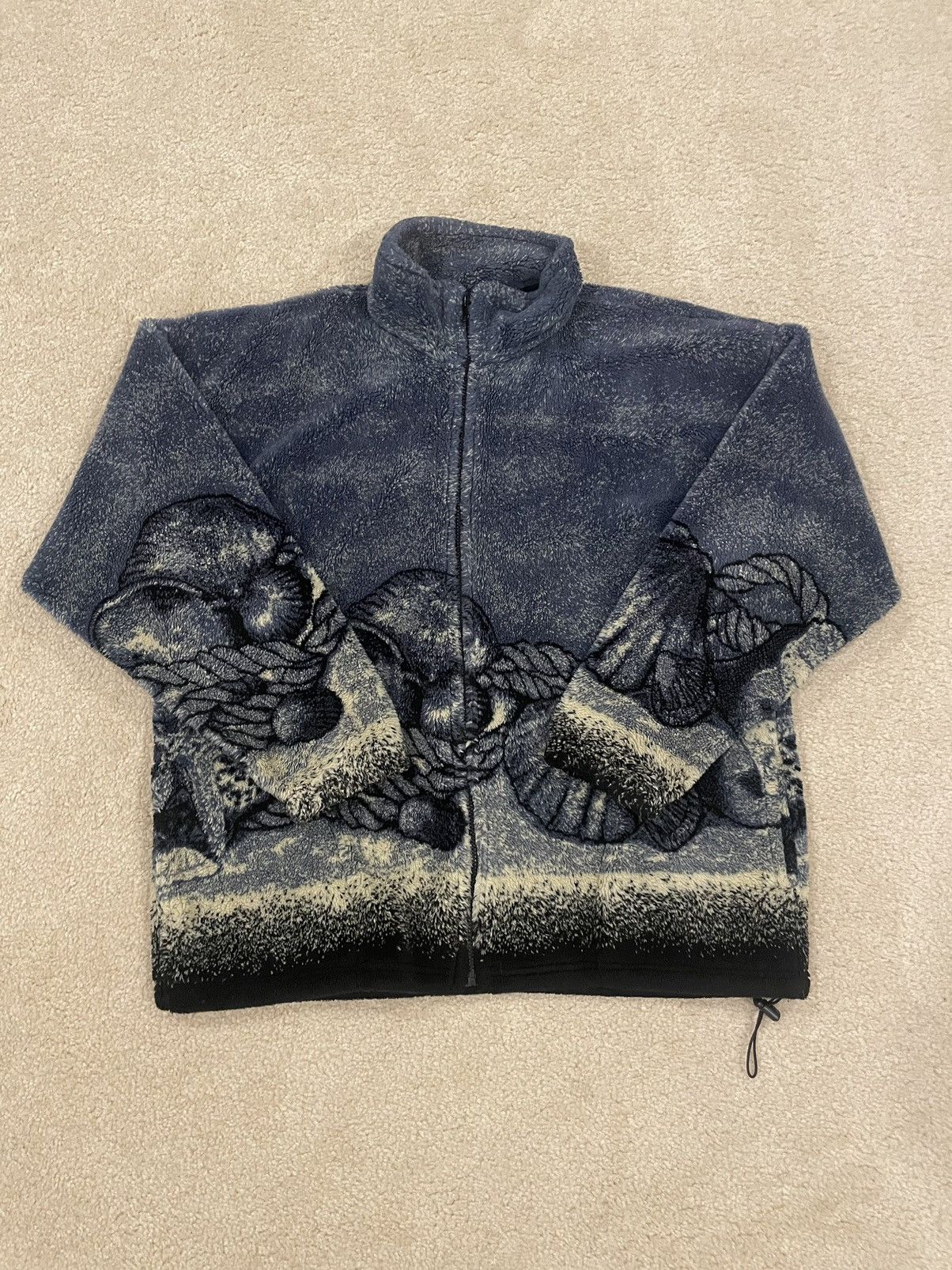 Vintage Vintage Nature Ocean Fleece Jacket “Trenches” Slate Size US L / EU 52-54 / 3 - 11 Thumbnail
