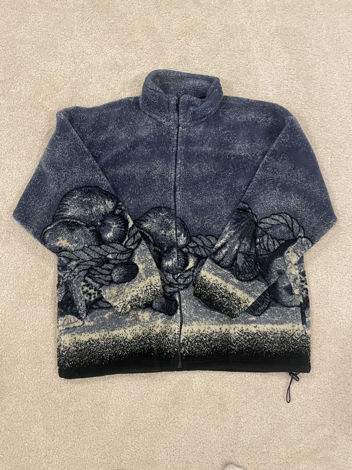 Vintage Vintage Nature Ocean Fleece Jacket “Trenches” Slate Size US L / EU 52-54 / 3 - 4 Thumbnail