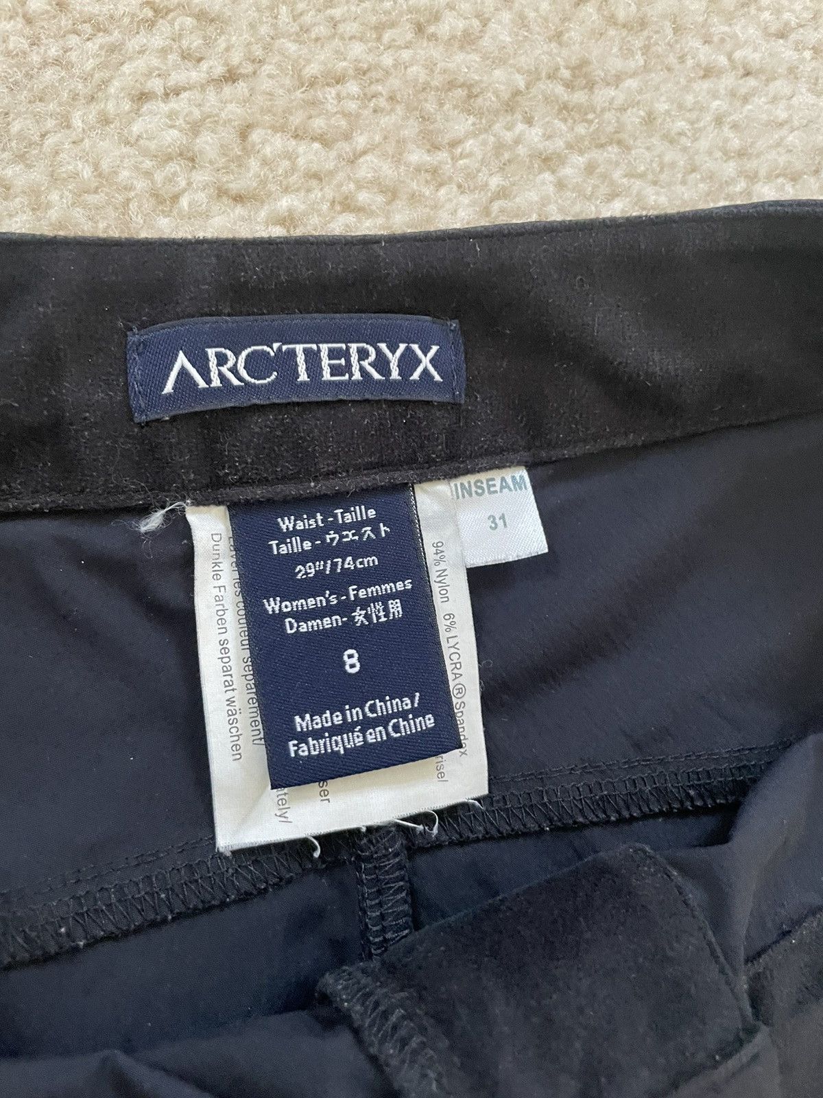 Arc'teryx Vintage ARC’TERYX Quad Zipper Nylon Pants Size US 30 / EU 46 - 7 Thumbnail