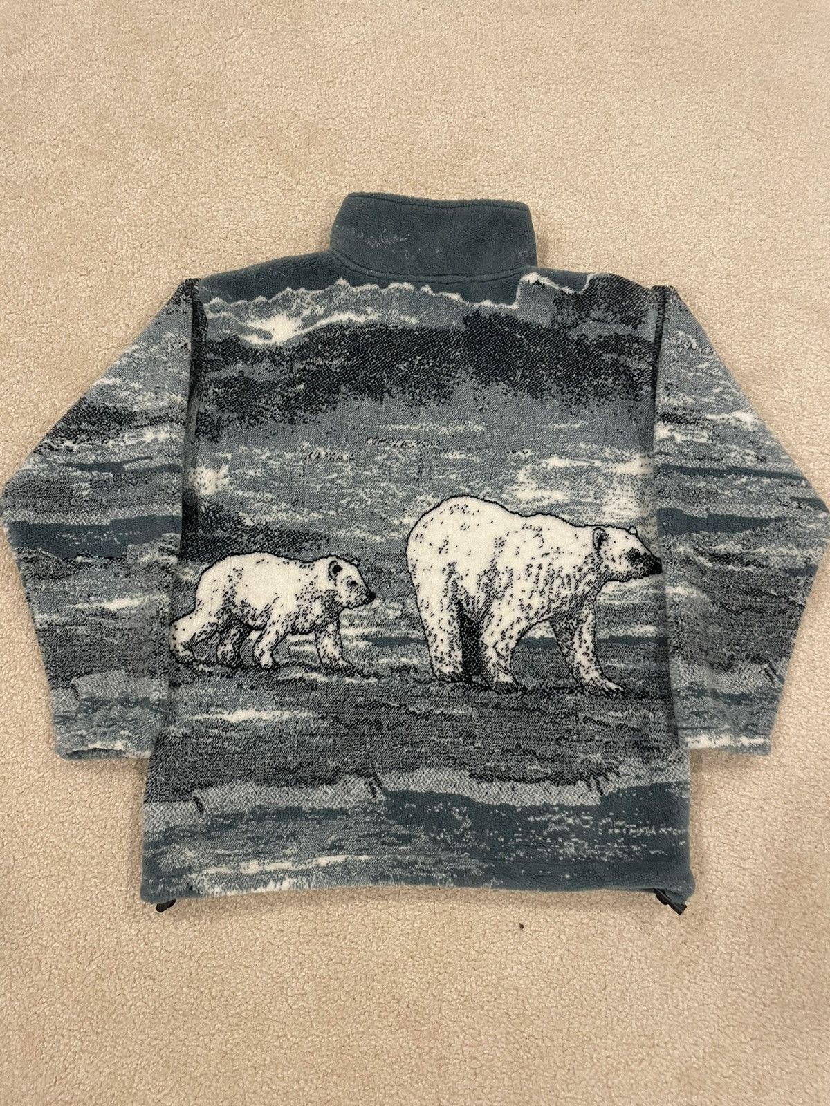 Vintage Vintage Black Mountain Fleece Jacket Deep Pile “Polar” Size US M / EU 48-50 / 2 - 3 Thumbnail
