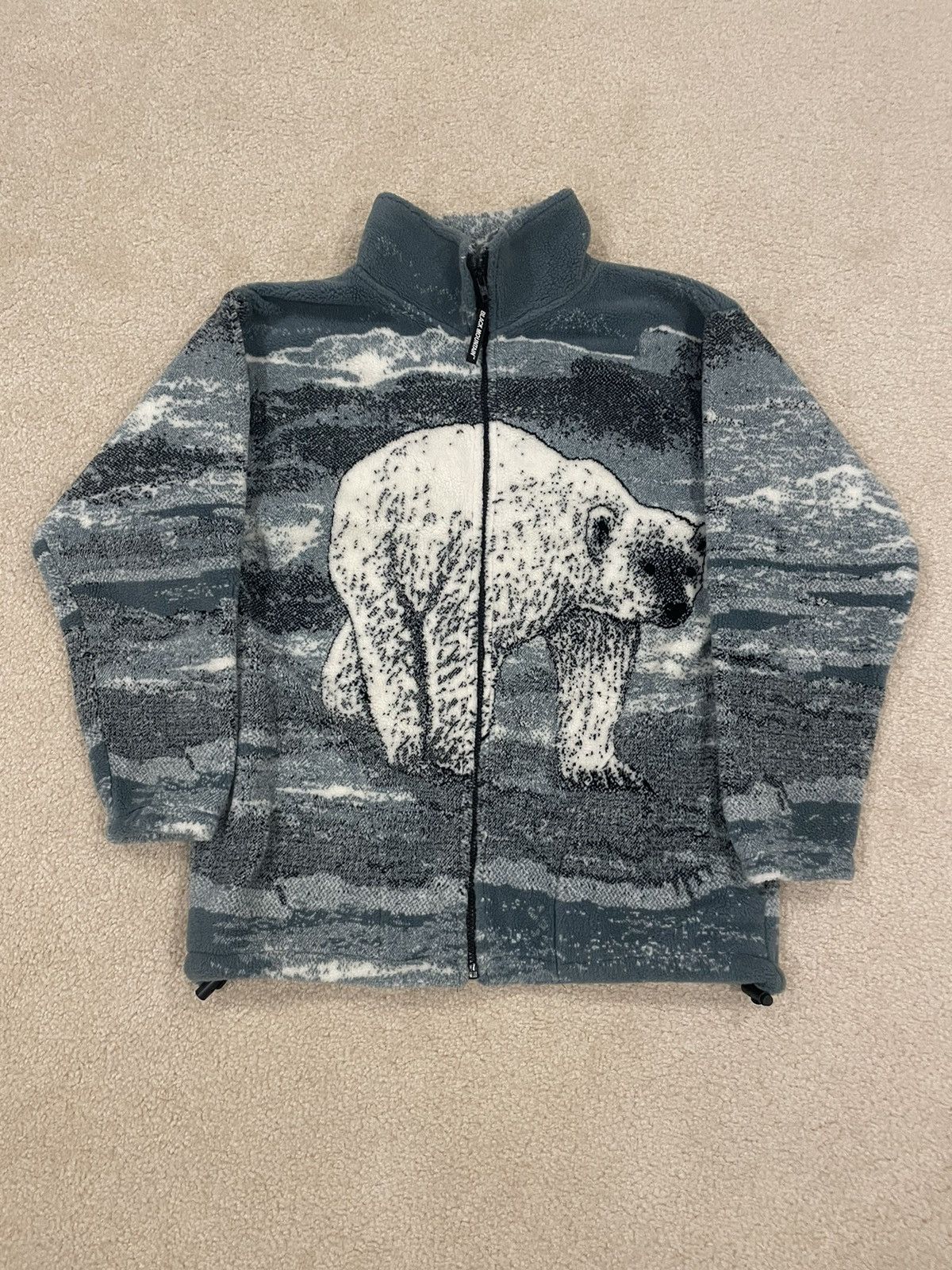 Vintage Vintage Black Mountain Fleece Jacket Deep Pile “Polar” Size US M / EU 48-50 / 2 - 2 Thumbnail