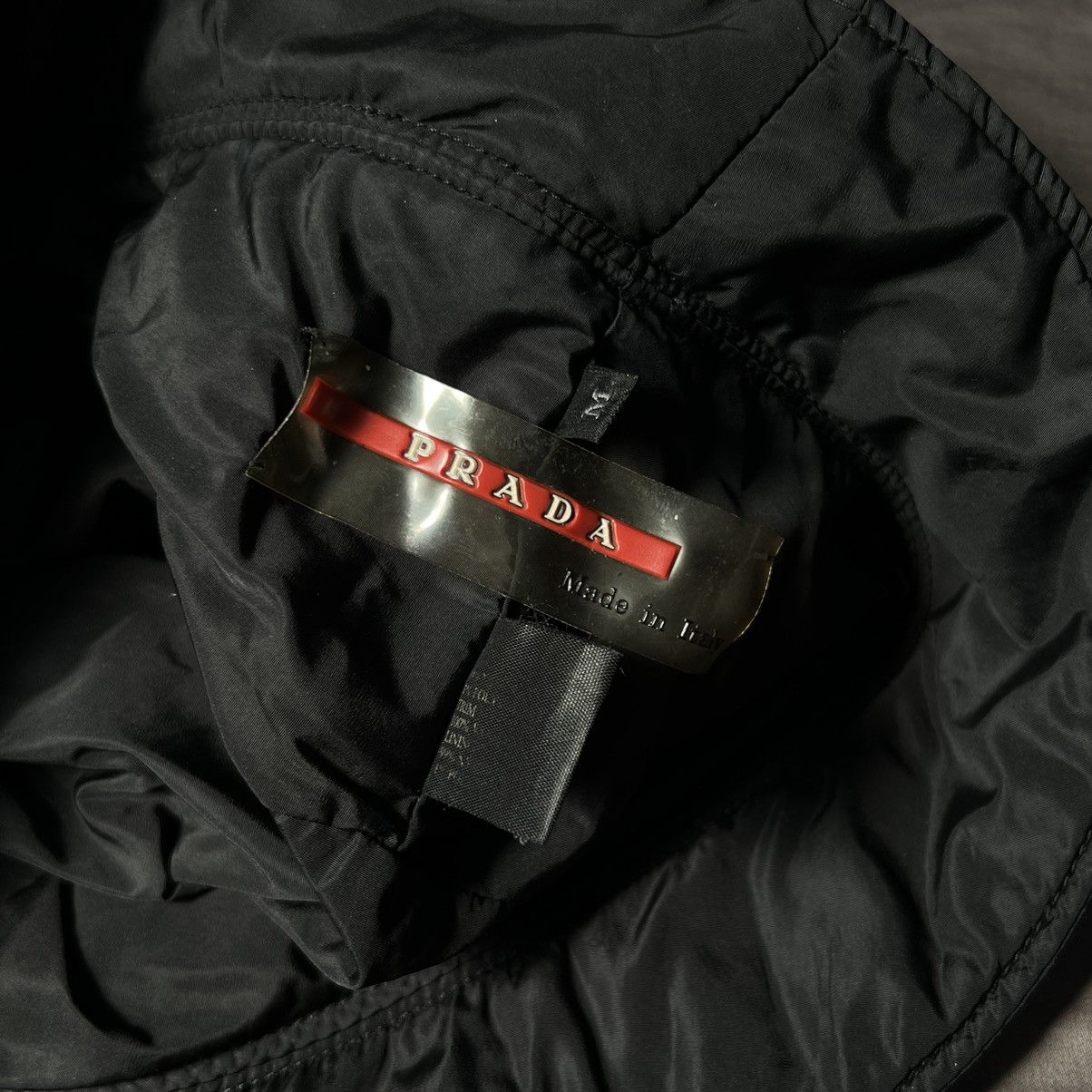 Prada Prada linea rossa bucket hat Size ONE SIZE - 7 Thumbnail
