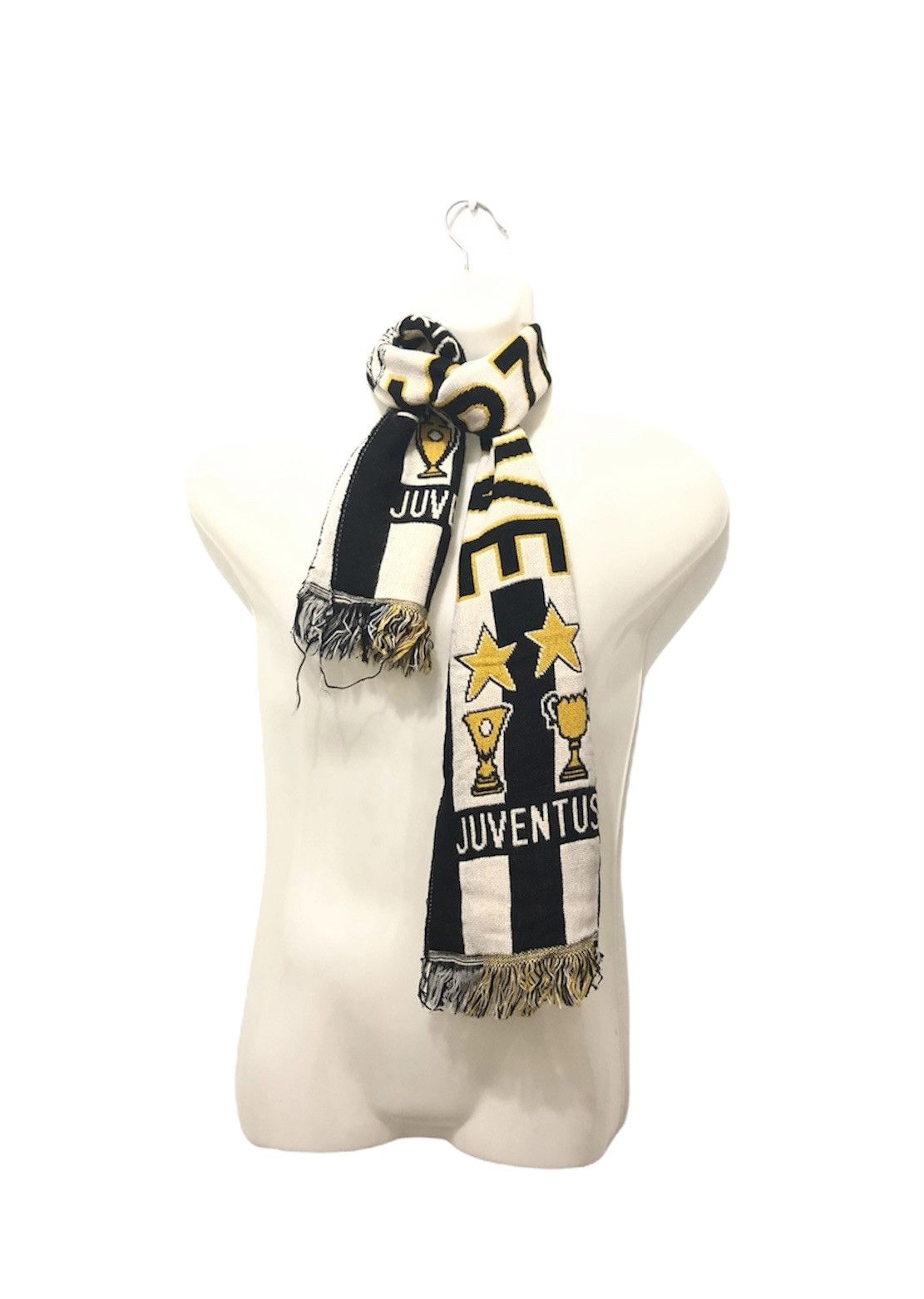 Vintage Juventus Football Team Club Scarves Size ONE SIZE - 1 Thumbnail