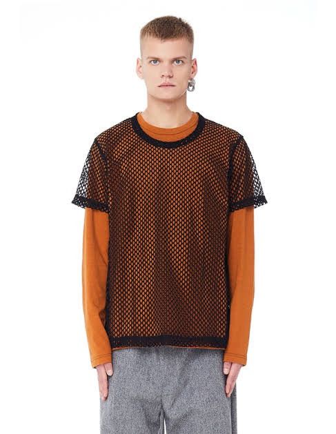 Comme des Garcons 90s COMME DES GARCONS Mesh tee Size US S / EU 44-46 / 1 - 4 Thumbnail