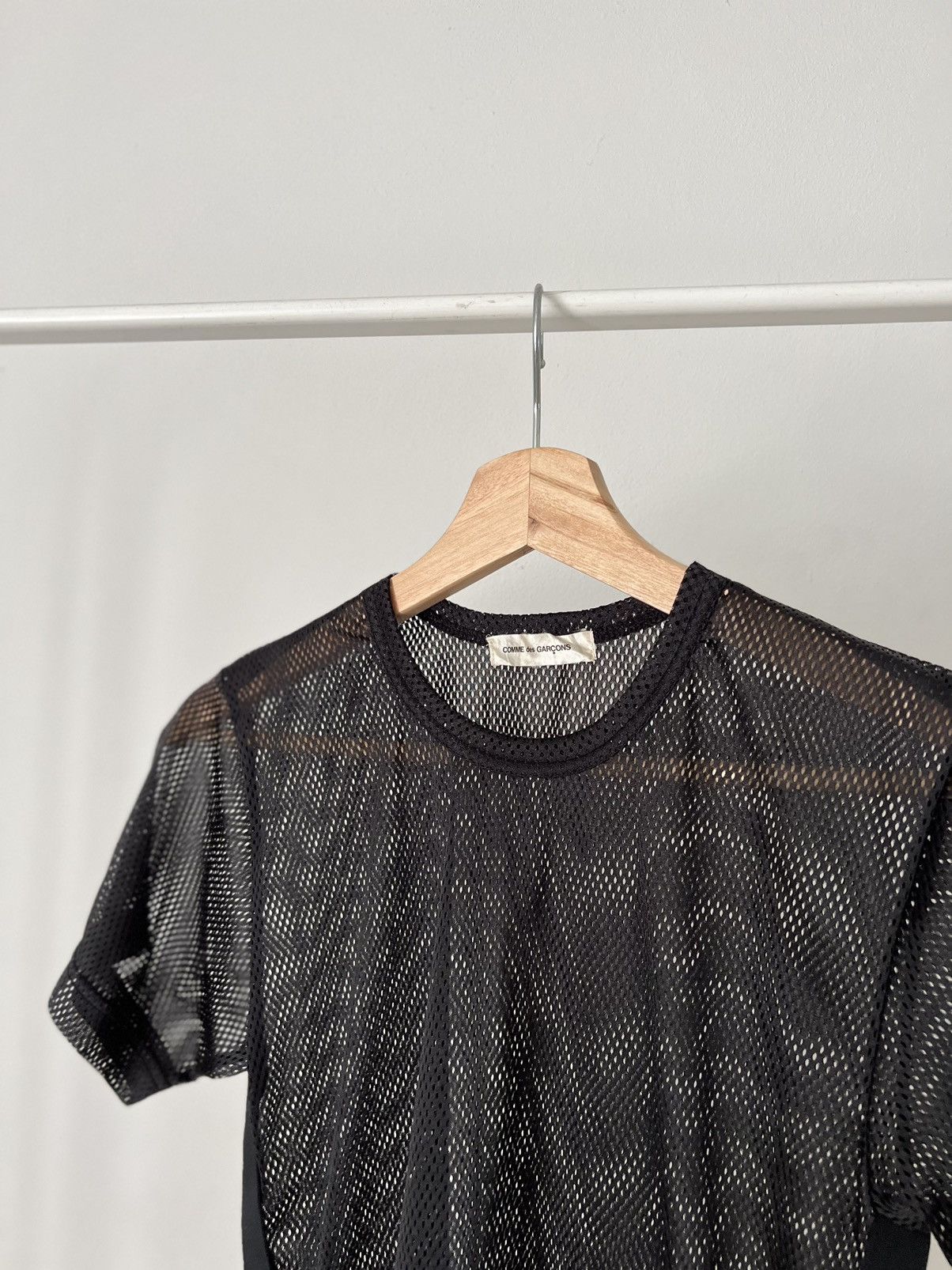 90s COMME DES GARCONS Mesh tee
