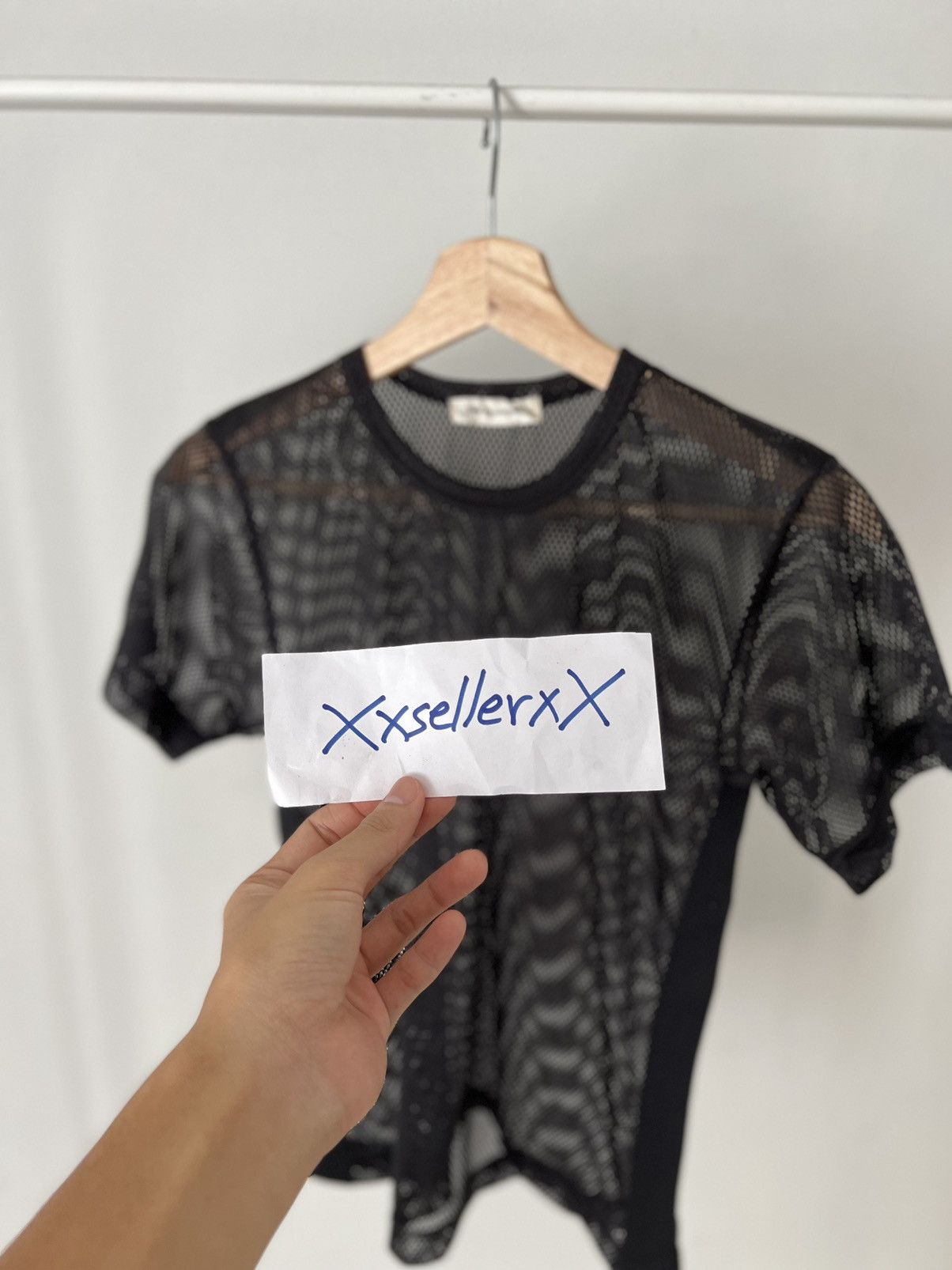 Comme des Garcons 90s COMME DES GARCONS Mesh tee Size US S / EU 44-46 / 1 - 6 Thumbnail