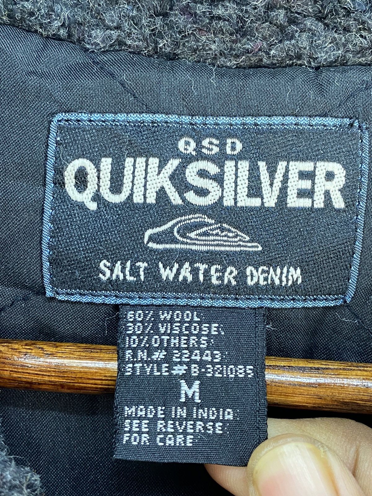 Quiksilver Quiksilver Salt Water Denim Jacket Size US M / EU 48-50 / 2 - 5 Thumbnail