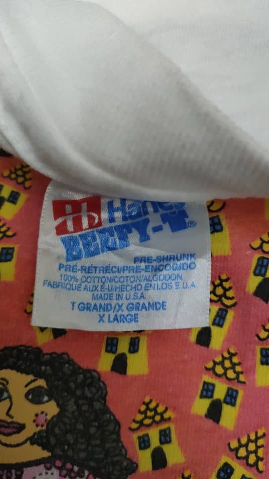 Vintage ©️1991 Vintage Women Help Women Art T Size US XL / EU 56 / 4 - 6 Thumbnail