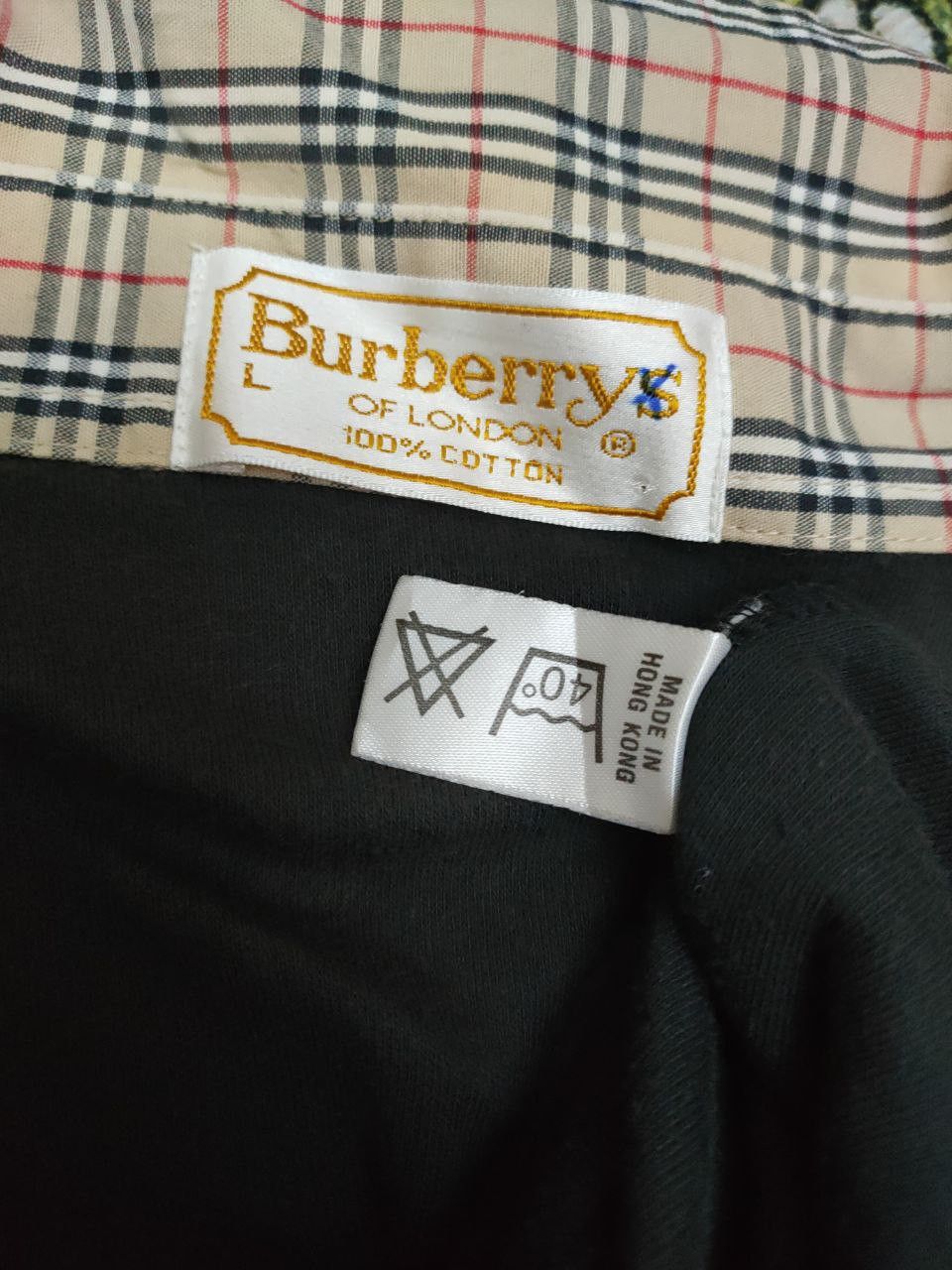 Burberry ❎ Burberrys Checkered Collar Polo T Size XS / US 0-2 / IT 36-38 - 3 Thumbnail