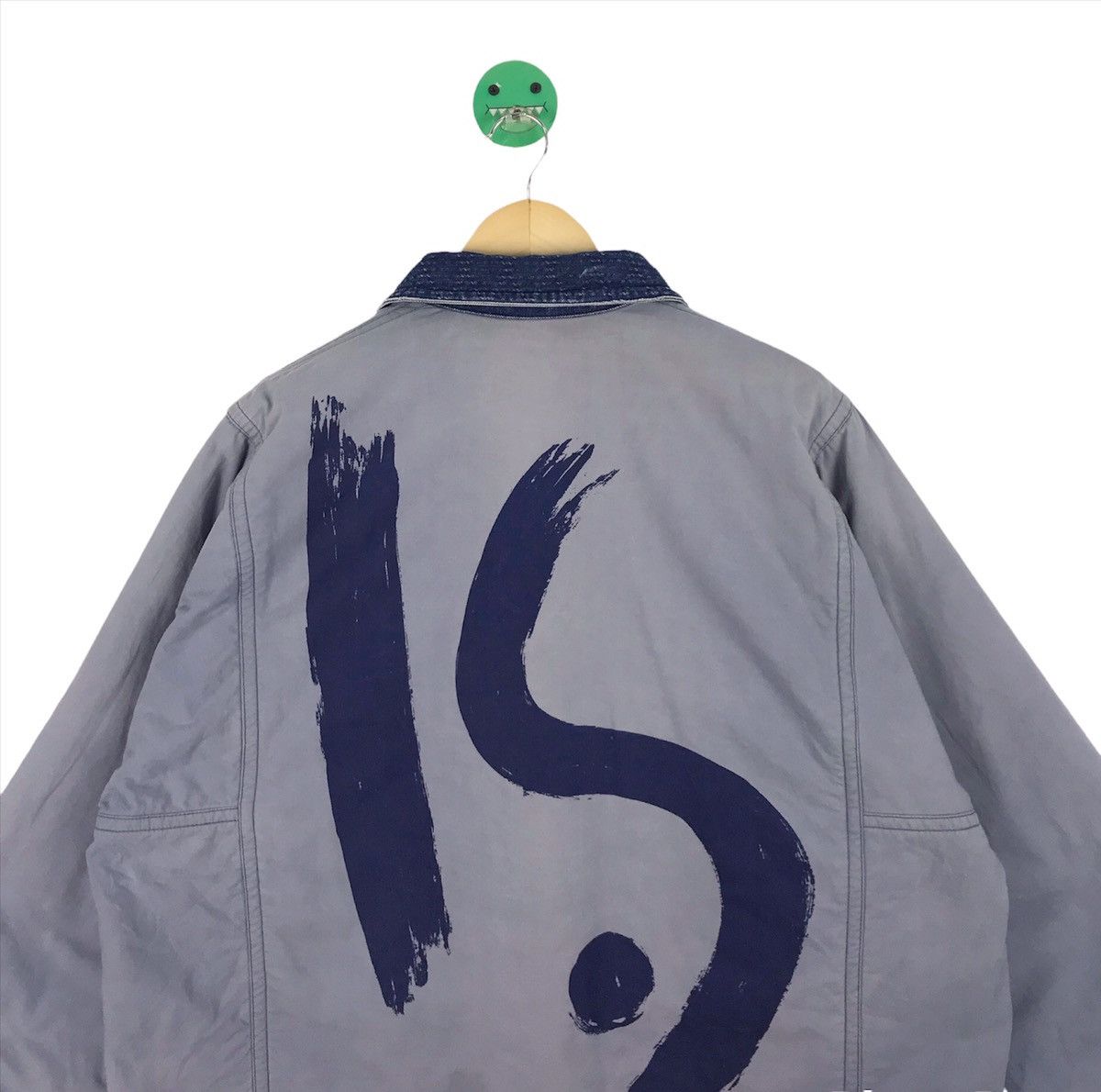 Issey Miyake RARE!!! Vintage issey miyake I.S indigo reversible jacket Size US L / EU 52-54 / 3 - 3 Thumbnail