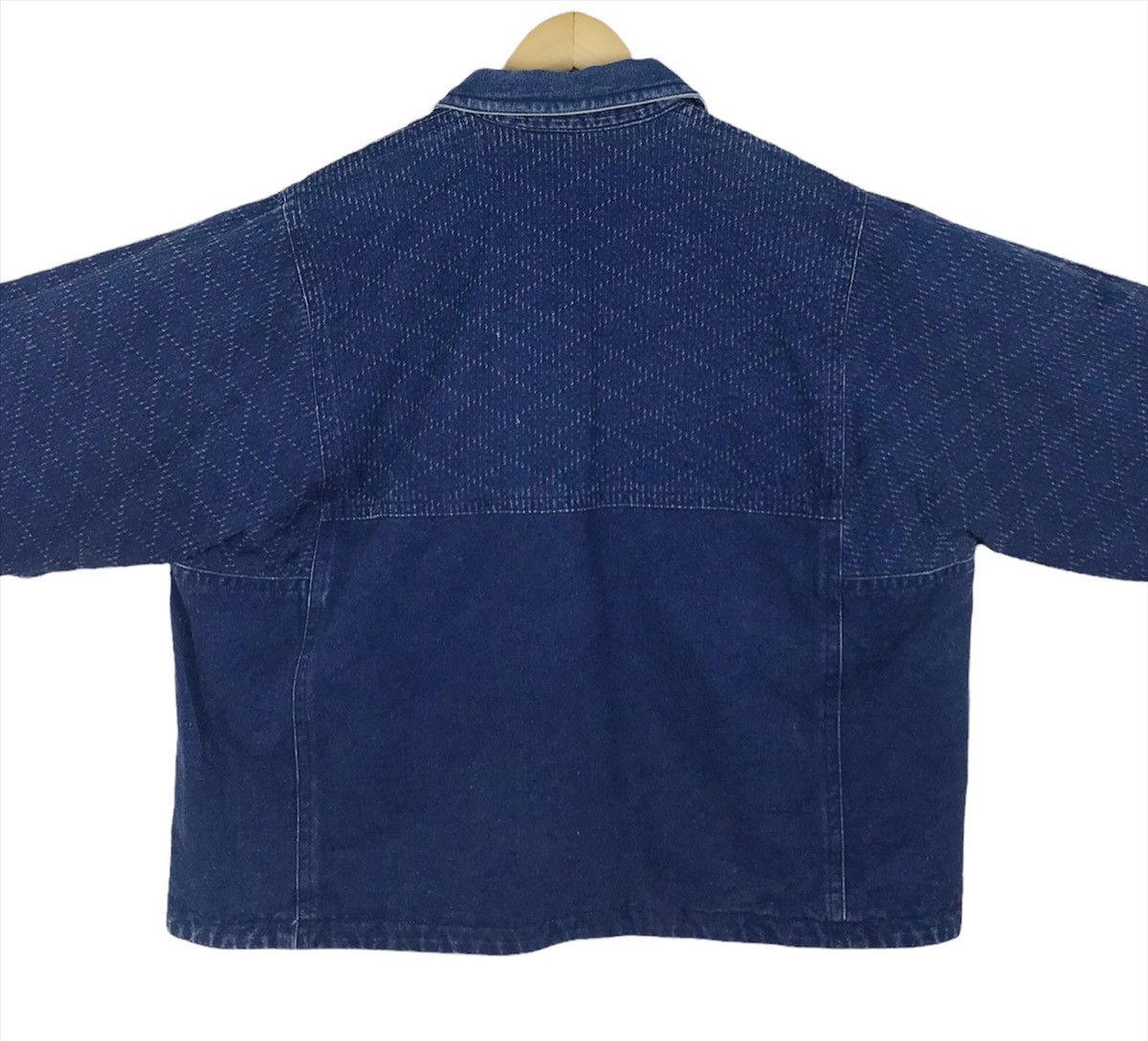 Issey Miyake RARE!!! Vintage issey miyake I.S indigo reversible jacket Size US L / EU 52-54 / 3 - 7 Thumbnail