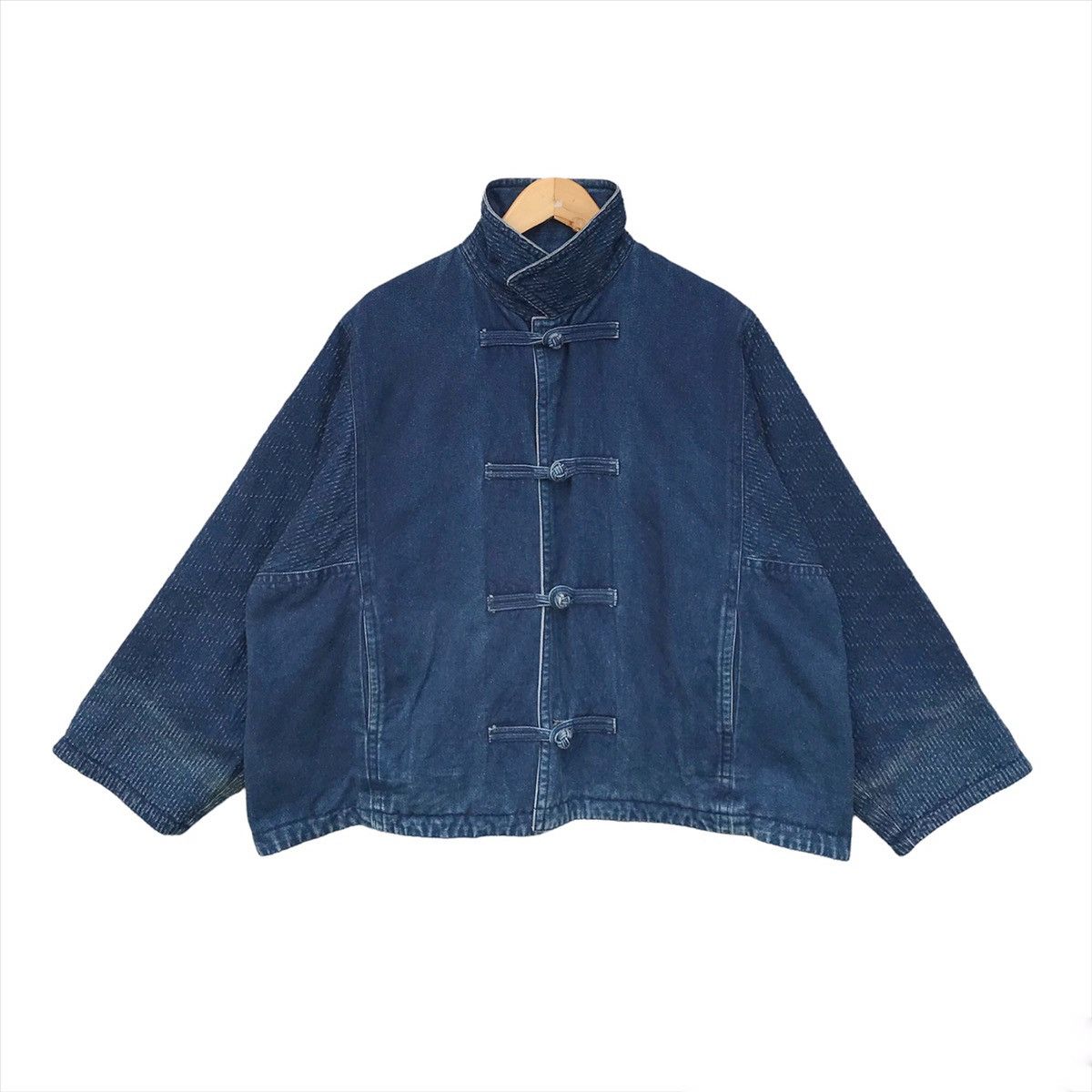 Issey Miyake RARE!!! Vintage issey miyake I.S indigo reversible jacket Size US L / EU 52-54 / 3 - 1 Thumbnail