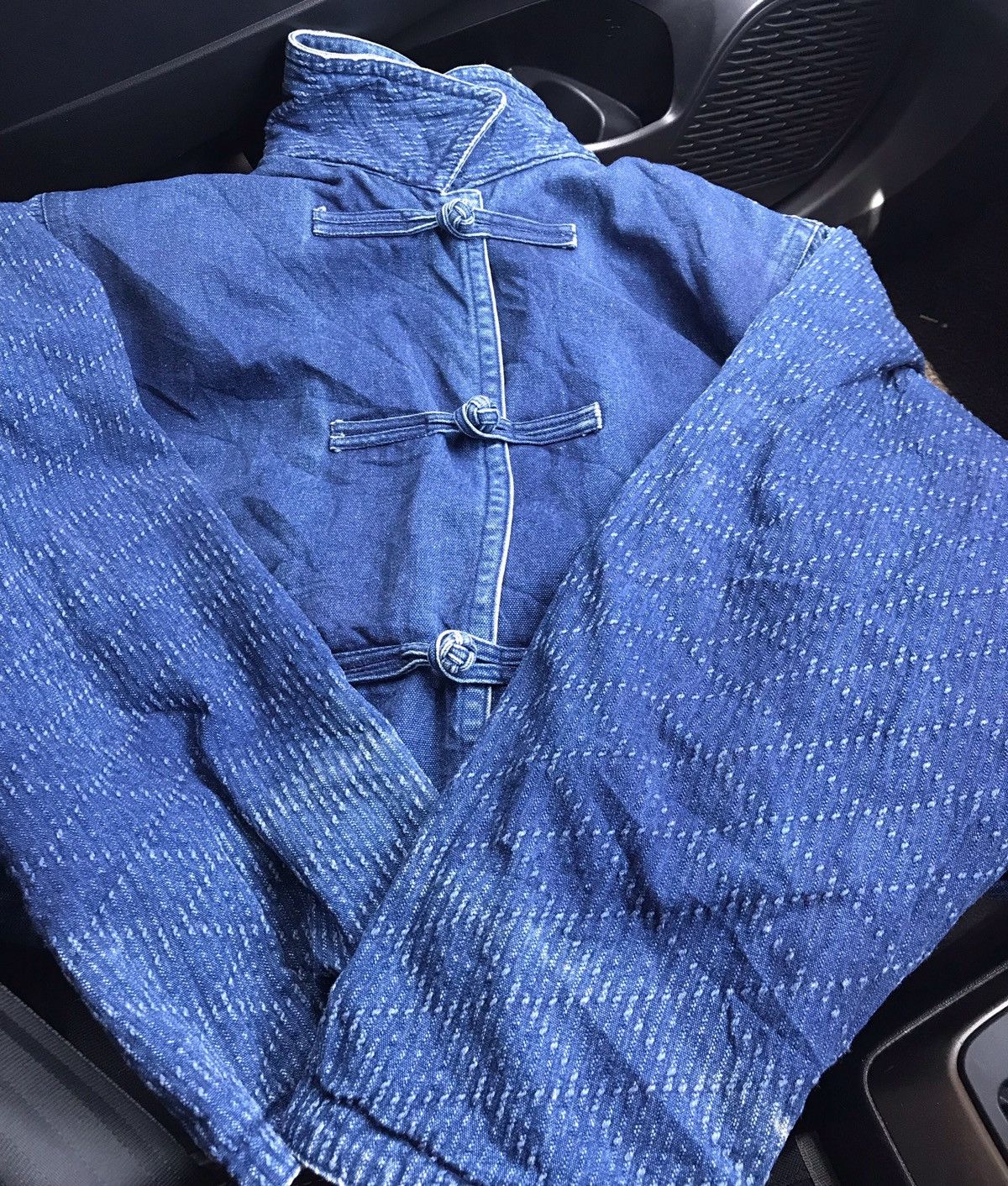 Issey Miyake RARE!!! Vintage issey miyake I.S indigo reversible jacket Size US L / EU 52-54 / 3 - 19 Thumbnail
