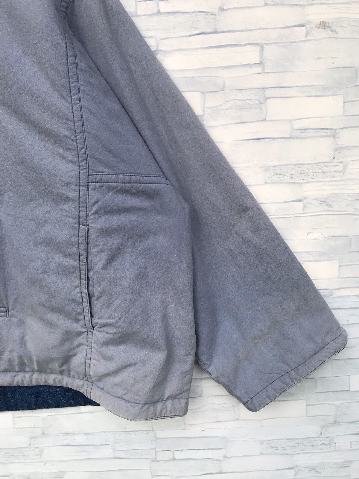 Issey Miyake RARE!!! Vintage issey miyake I.S indigo reversible jacket Size US L / EU 52-54 / 3 - 11 Thumbnail