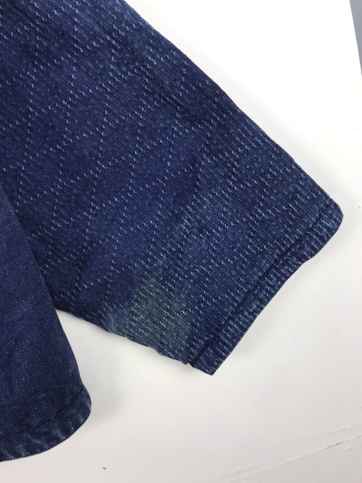 Issey Miyake RARE!!! Vintage issey miyake I.S indigo reversible jacket Size US L / EU 52-54 / 3 - 13 Thumbnail