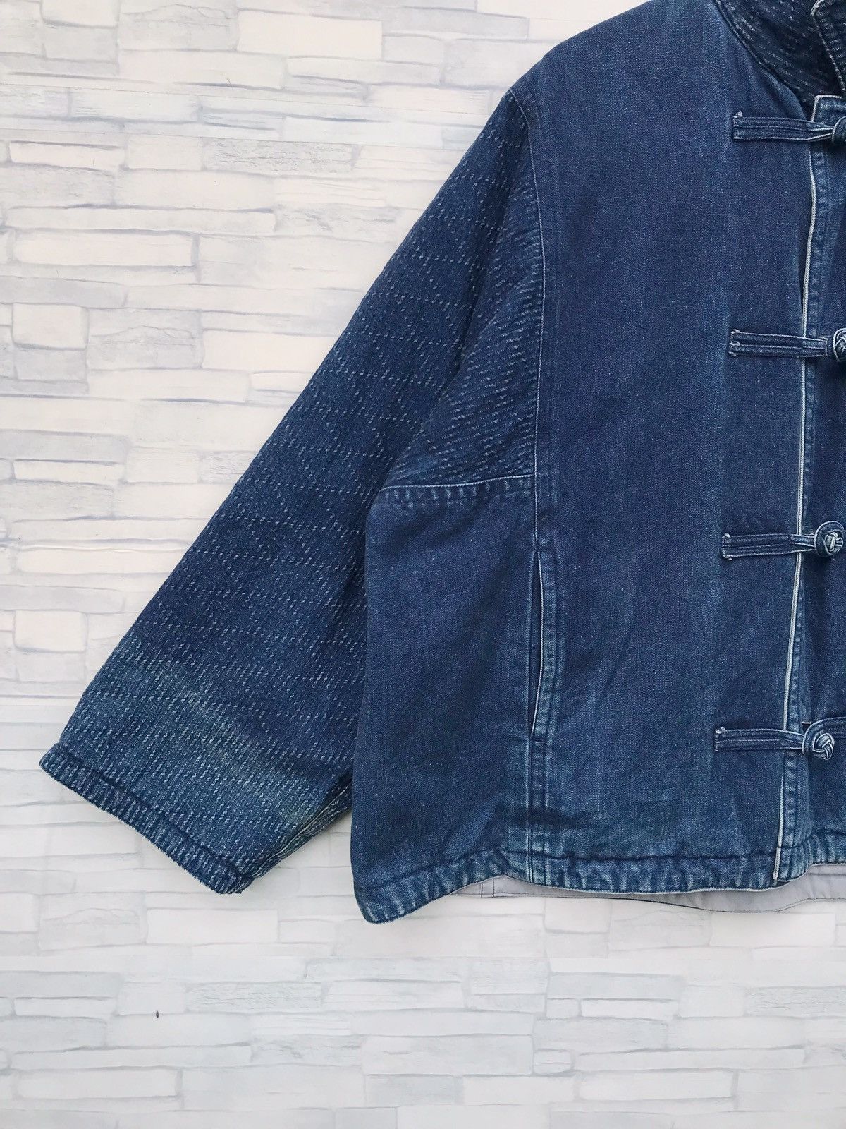 Issey Miyake RARE!!! Vintage issey miyake I.S indigo reversible jacket Size US L / EU 52-54 / 3 - 8 Thumbnail