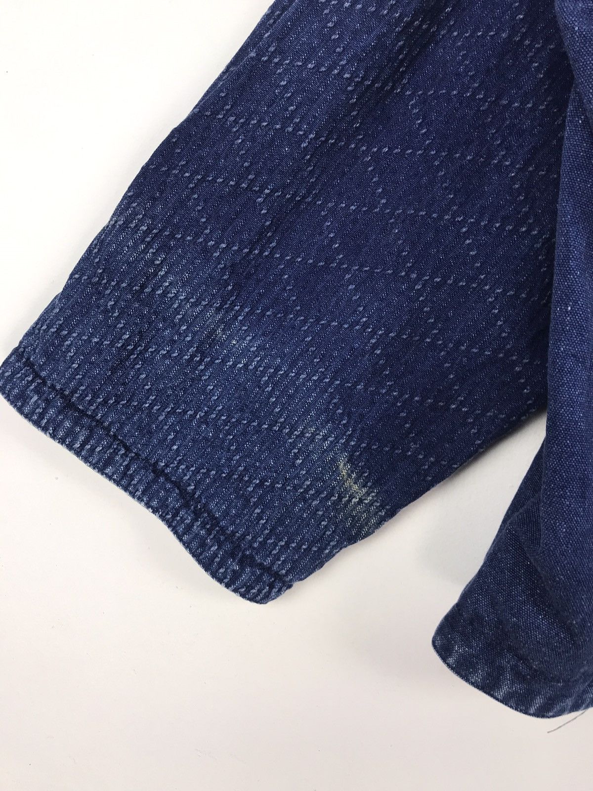 Issey Miyake RARE!!! Vintage issey miyake I.S indigo reversible jacket Size US L / EU 52-54 / 3 - 14 Thumbnail