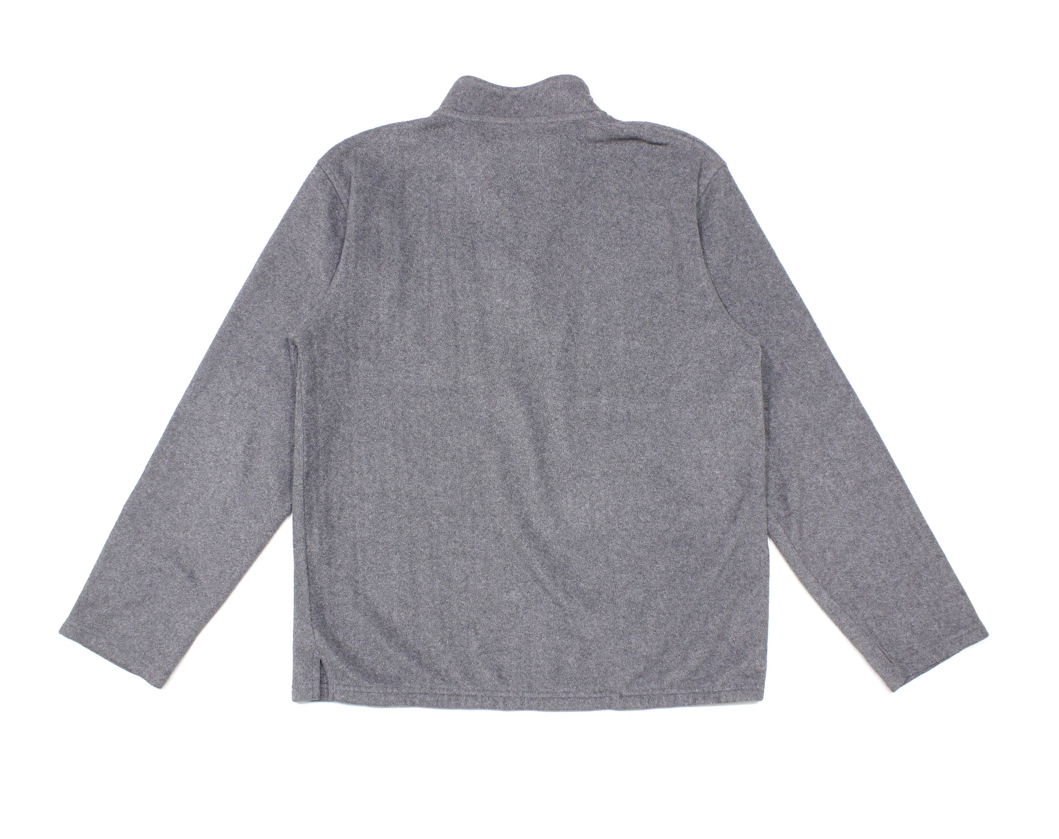Yves Saint Laurent 90S Big Logo Fleece Vintage Size US M / EU 48-50 / 2 - 2 Thumbnail