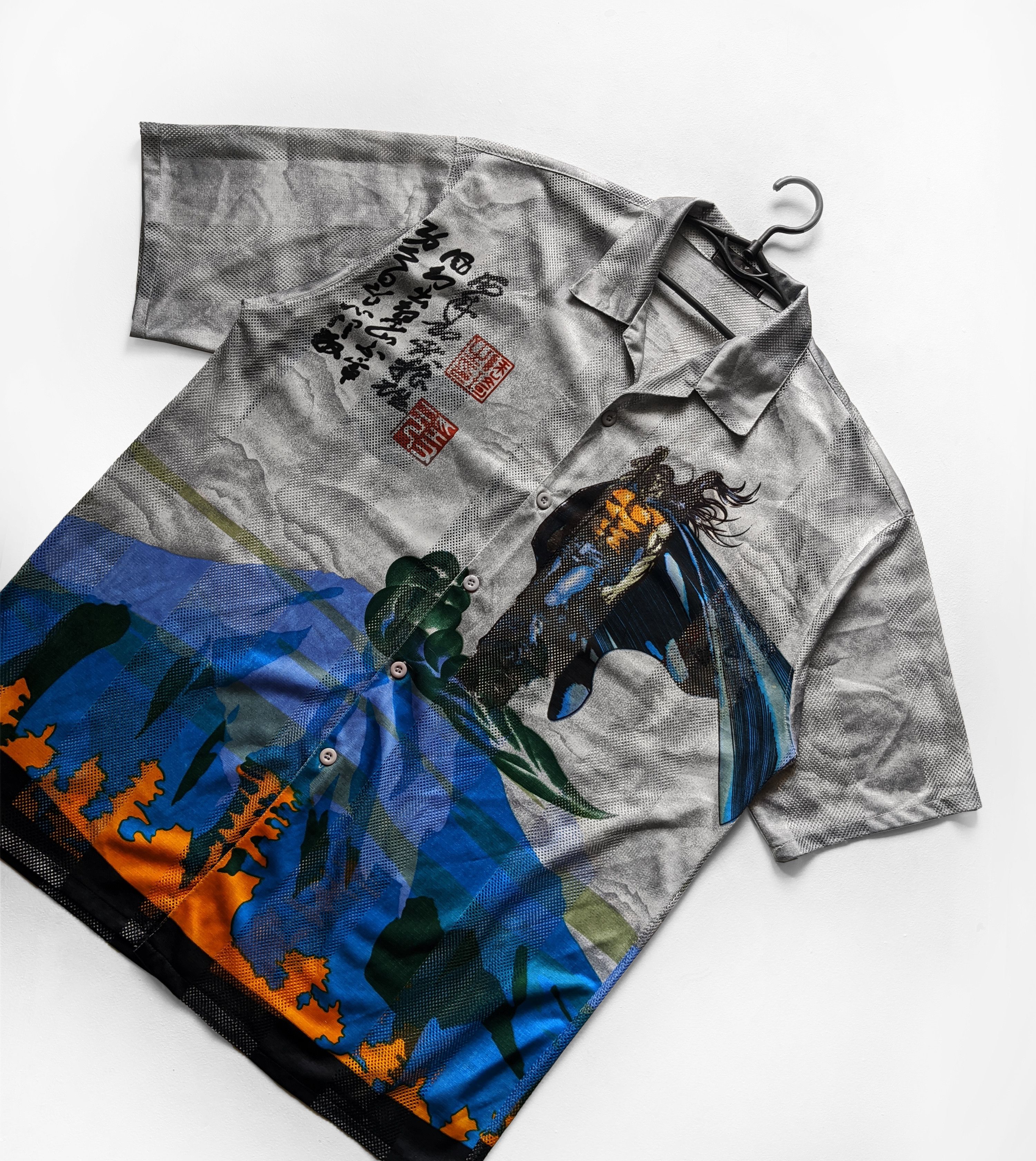 Anime vintage anime shirt mesh y2 kprinted Size US XL / EU 56 / 4 - 2 Thumbnail