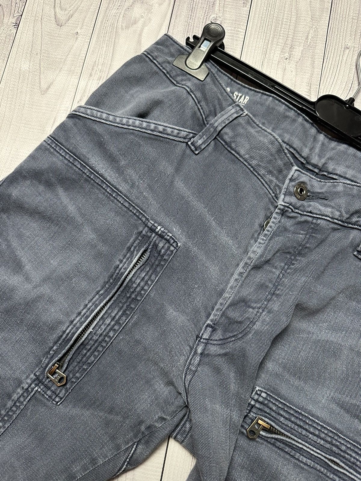 G-Star Vintage G- Star raw denim jeans zip pocket banana rare Size US 32 / EU 48 - 5 Thumbnail