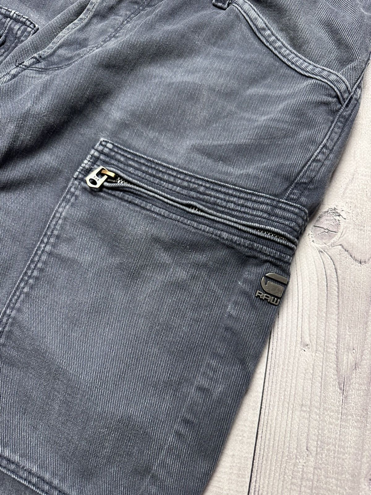 G-Star Vintage G- Star raw denim jeans zip pocket banana rare Size US 32 / EU 48 - 4 Thumbnail
