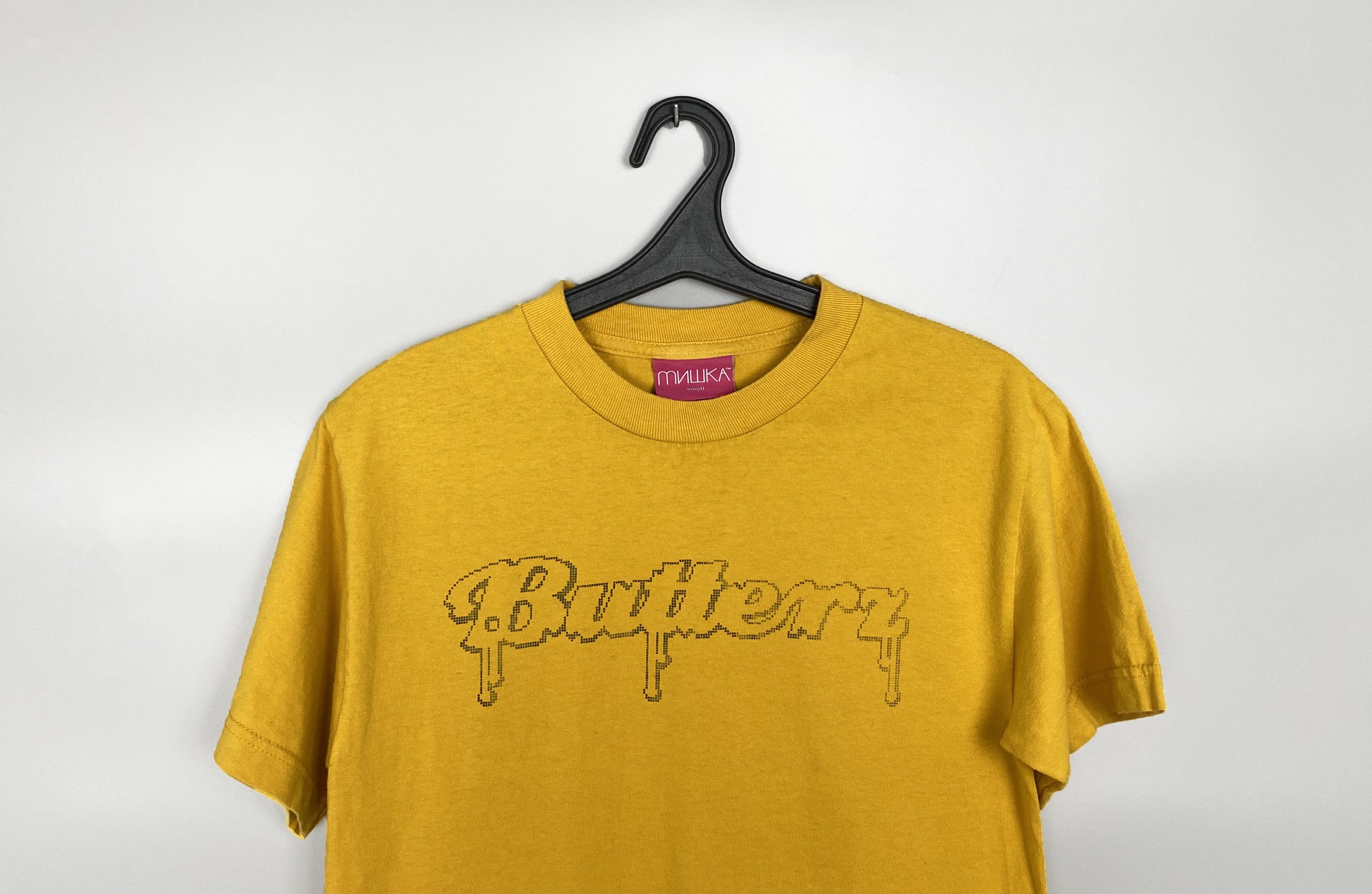 Mishka MNWKA Mishka Butterz Yellow Tee Made in USA Size US S / EU 44-46 / 1 - 2 Thumbnail