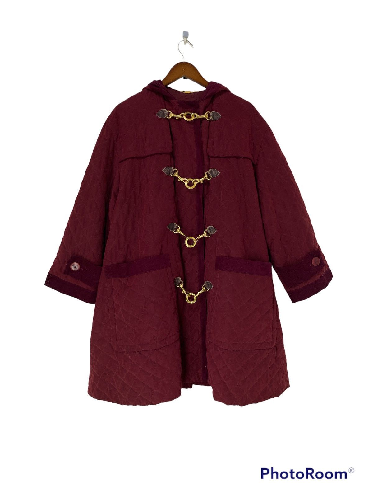 Celine Celine Quilted Jacket With Hoodie Duffer Design oversized Size S / US 4 / IT 40 - 1 Thumbnail