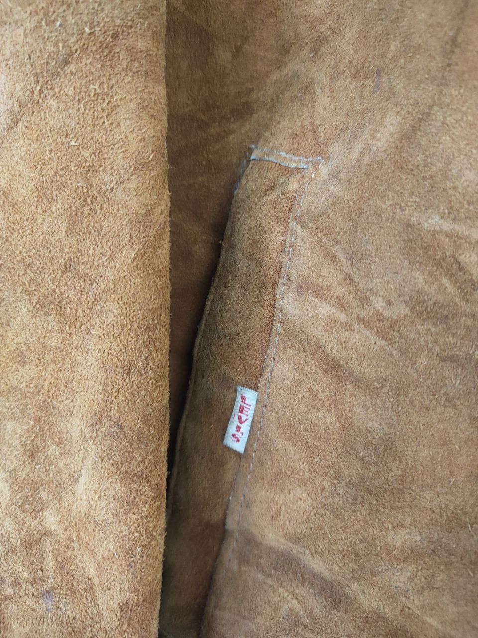 Levi's Big E Vintage Sherpa Leather Jacket Size US M / EU 48-50 / 2 - 3 Thumbnail