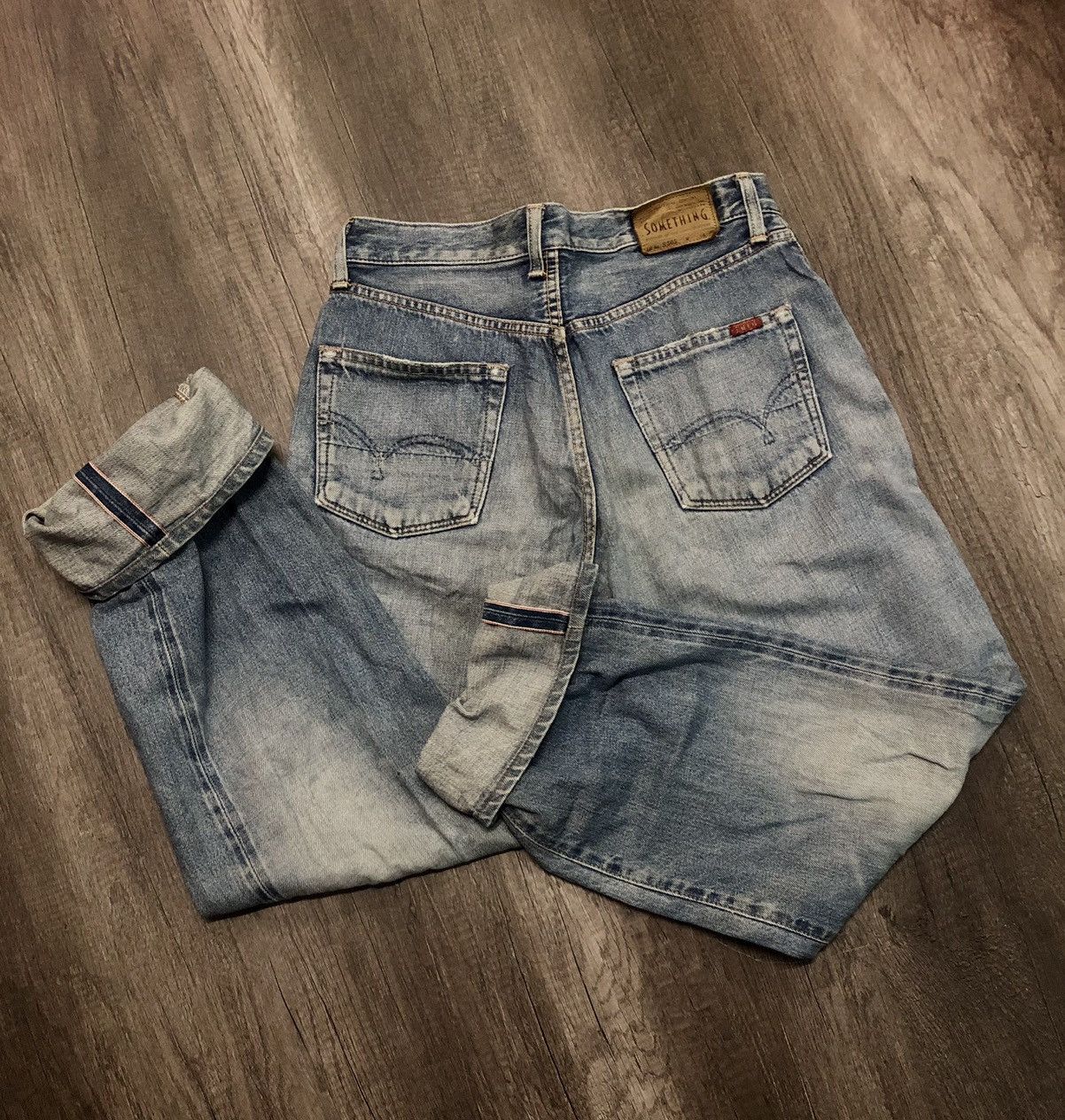 Edwin × Vintage SOMETHING EDWIN SELVEDGE DENIM LOT S505 Size US 29 - 6 Thumbnail