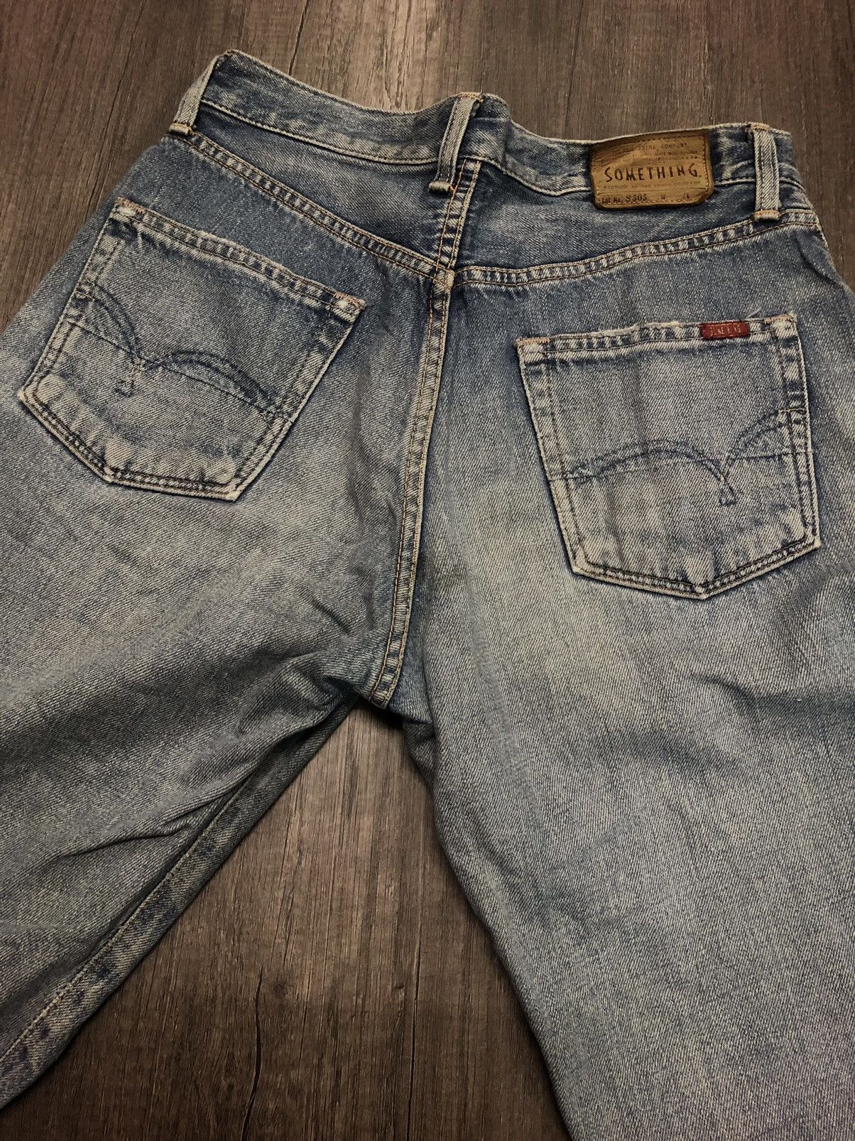 Edwin × Vintage SOMETHING EDWIN SELVEDGE DENIM LOT S505 Size US 29 - 7 Thumbnail