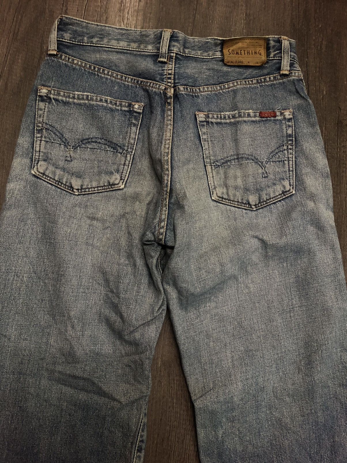 Edwin × Vintage SOMETHING EDWIN SELVEDGE DENIM LOT S505 Size US 29 - 5 Thumbnail