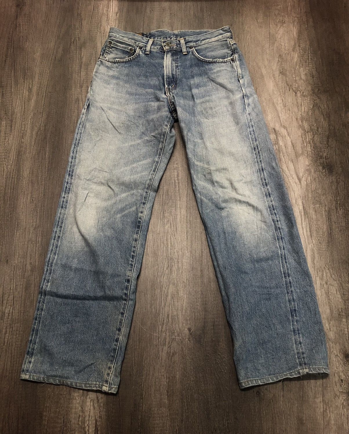 Edwin × Vintage SOMETHING EDWIN SELVEDGE DENIM LOT S505 Size US 29 - 1 Thumbnail