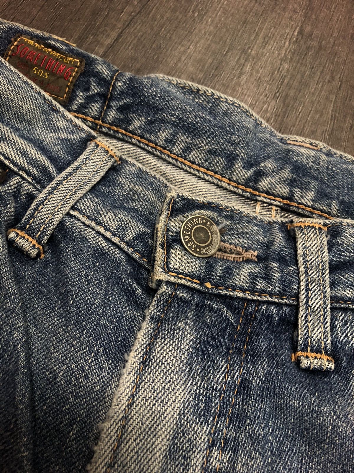 Edwin × Vintage SOMETHING EDWIN SELVEDGE DENIM LOT S505 Size US 29 - 8 Thumbnail