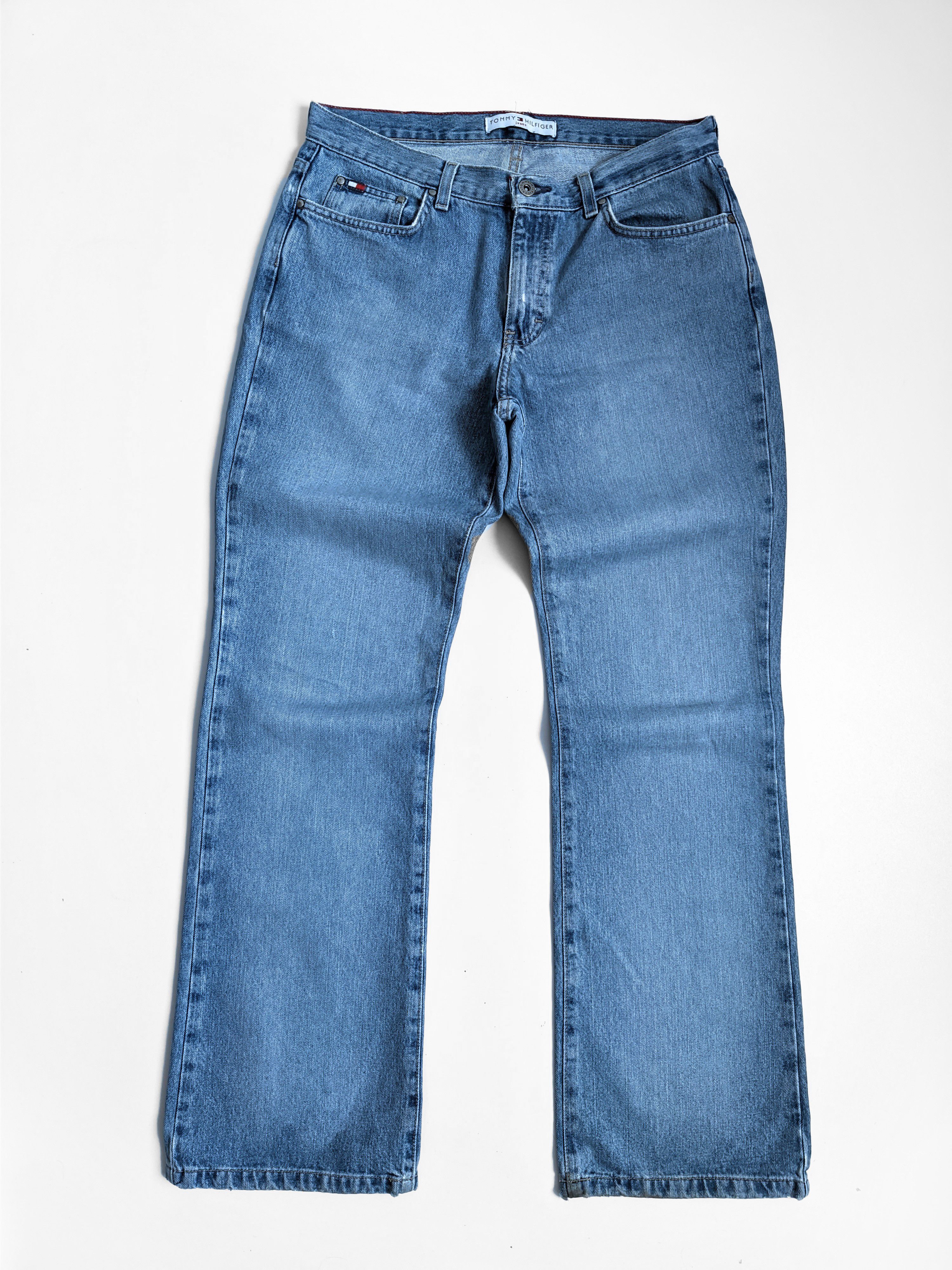Tommy Hilfiger Tommy Hilfiger Jeans big logo vintage y2k Size US 31 - 5 Thumbnail