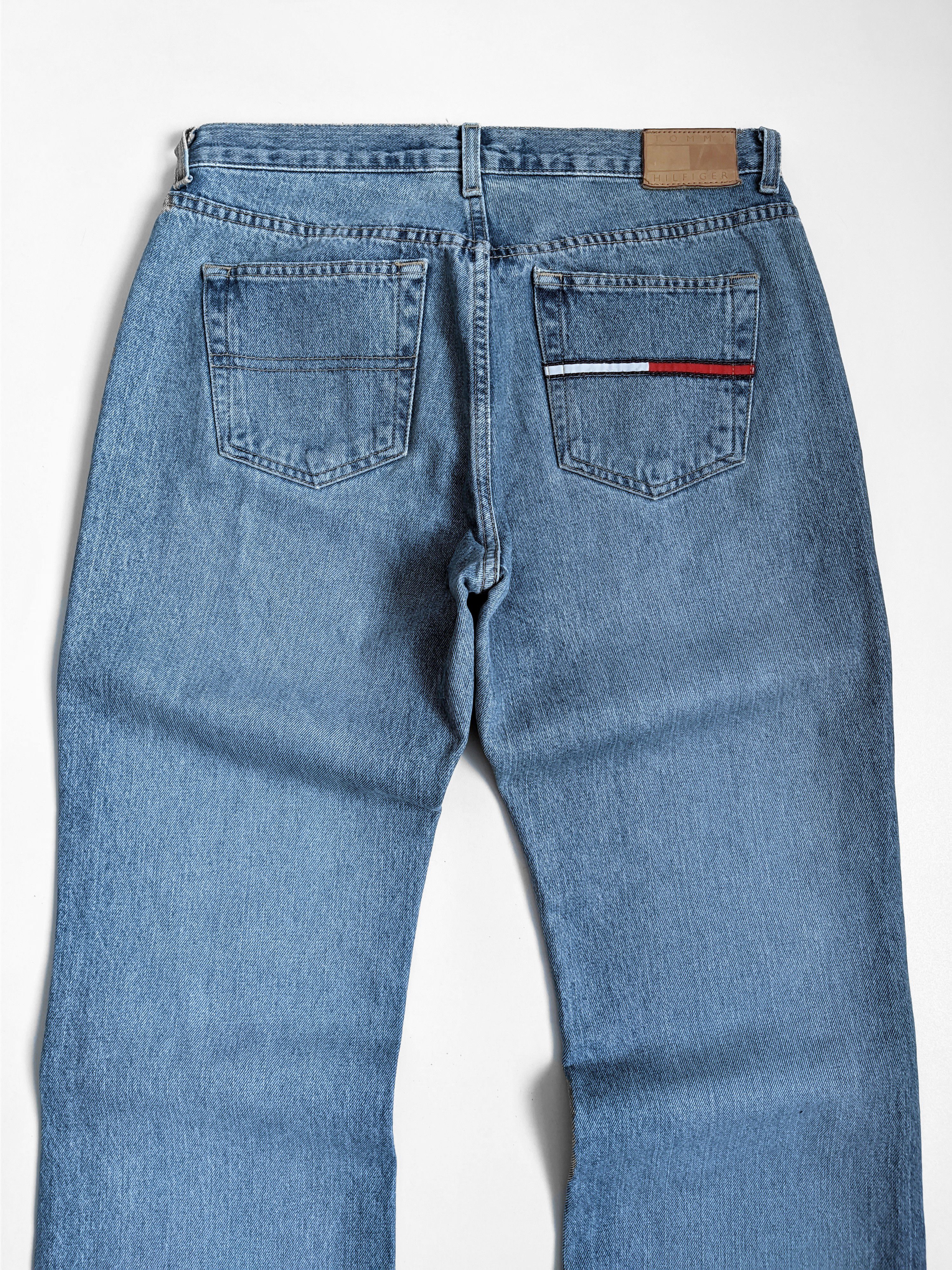 Tommy Hilfiger Tommy Hilfiger Jeans big logo vintage y2k Size US 31 - 2 Thumbnail