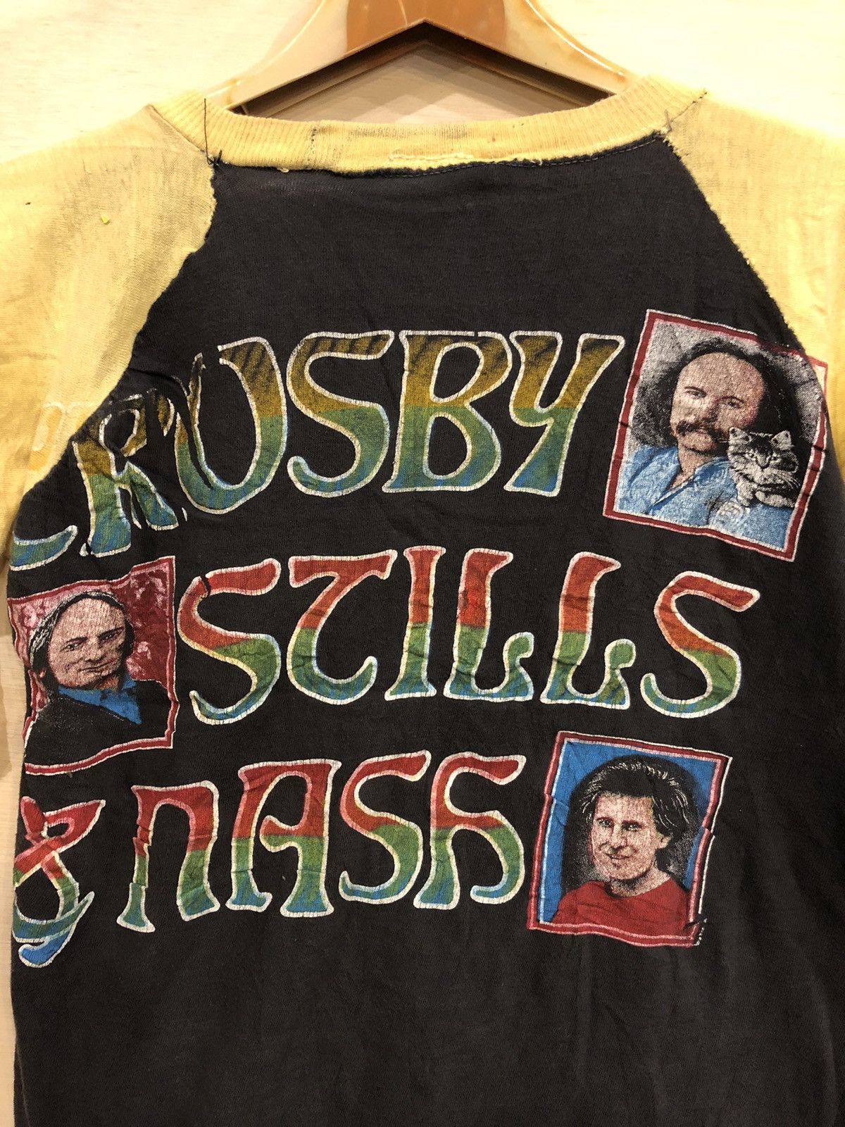 Band Tees vintage CROSBY STILL & NASH Size US M / EU 48-50 / 2 - 4 Thumbnail