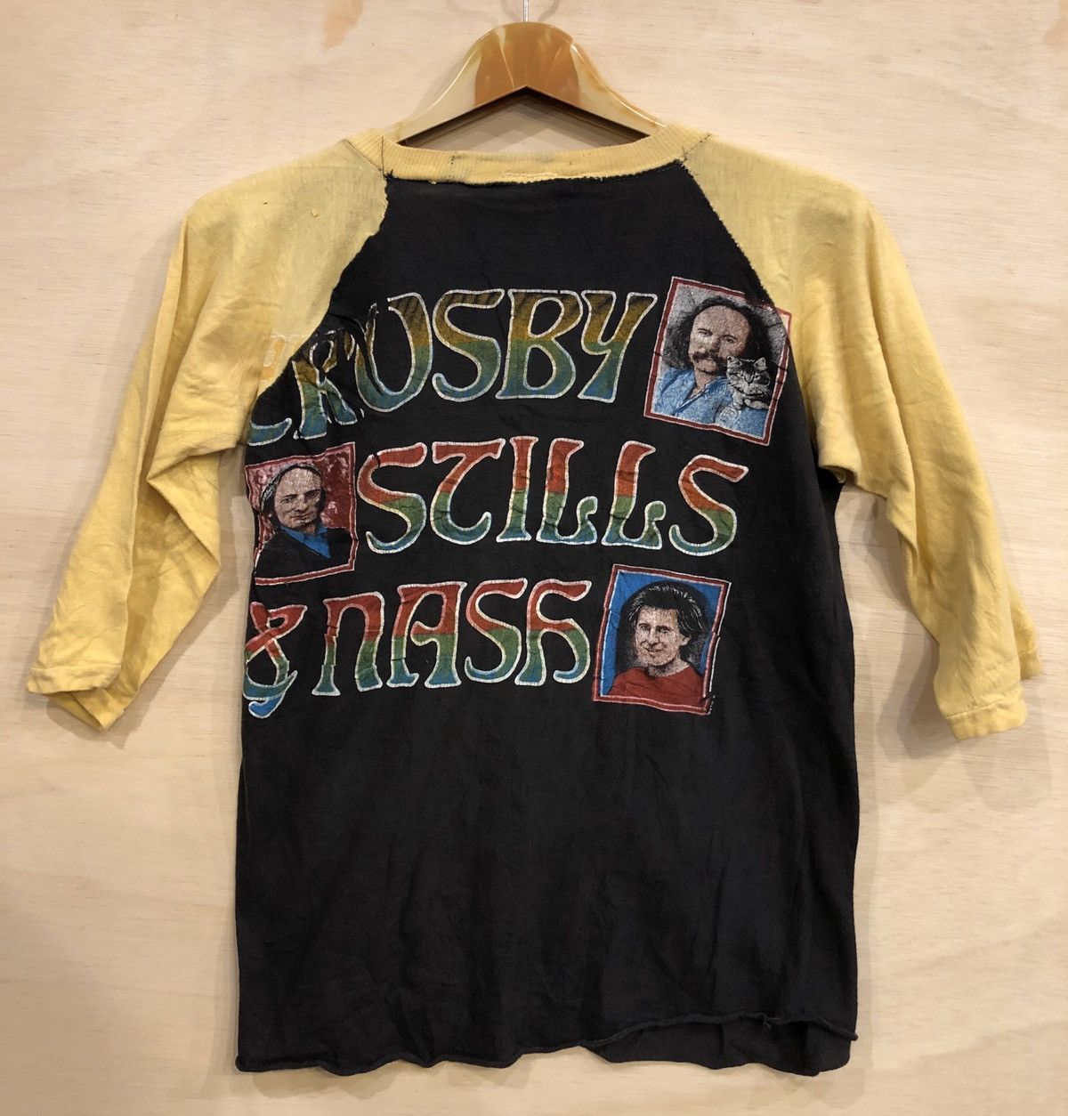 Band Tees vintage CROSBY STILL & NASH Size US M / EU 48-50 / 2 - 3 Thumbnail