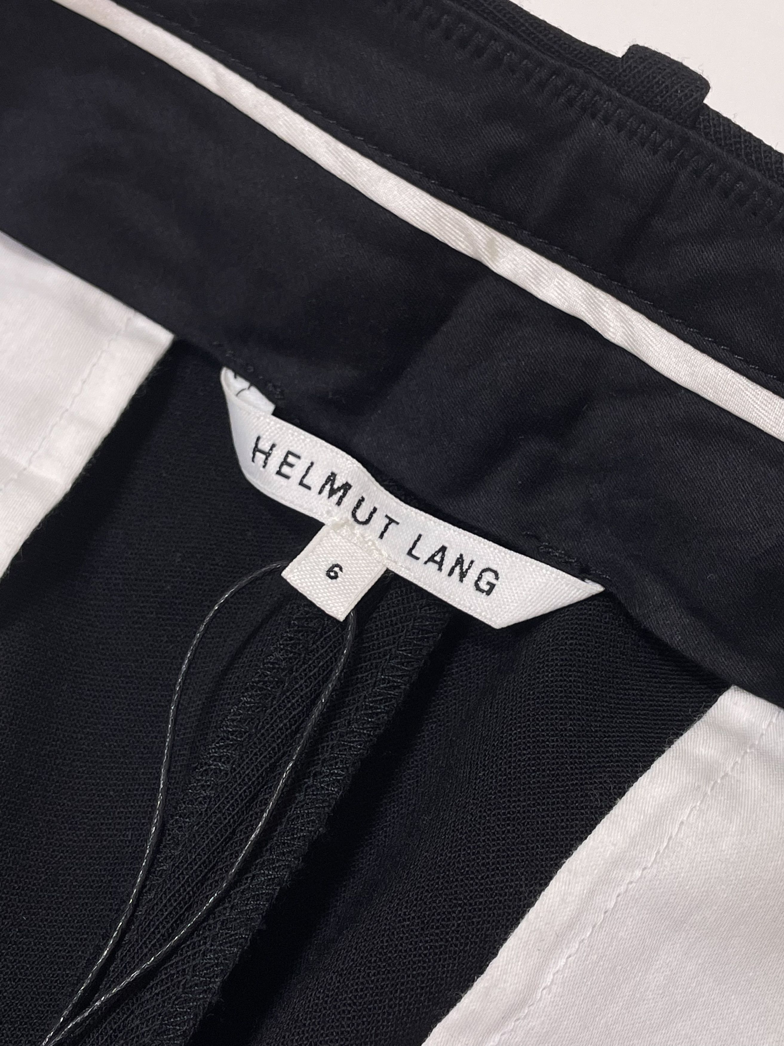 Helmut Lang ⚡️QUICK SALE⚡️Helmut Lang Black Suit Pants Trousers Size US 29 - 3 Thumbnail